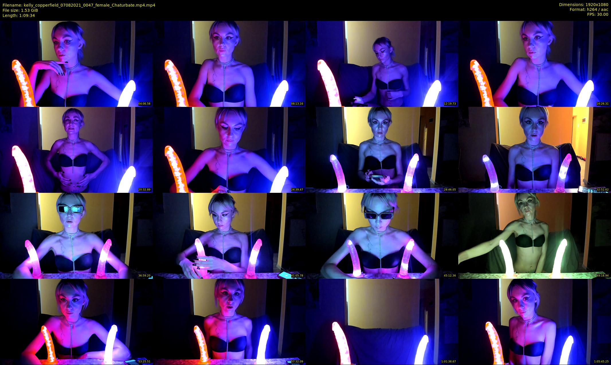kelly_copperfield — 70 minute Chaturbate female cam show recording, 1080p, Aug 7, 2021