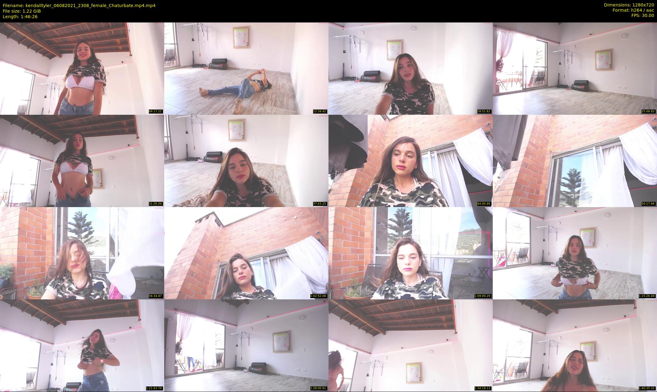 kendalltyler — 107 minute Chaturbate female cam show recording, 720p, Aug 6, 2021