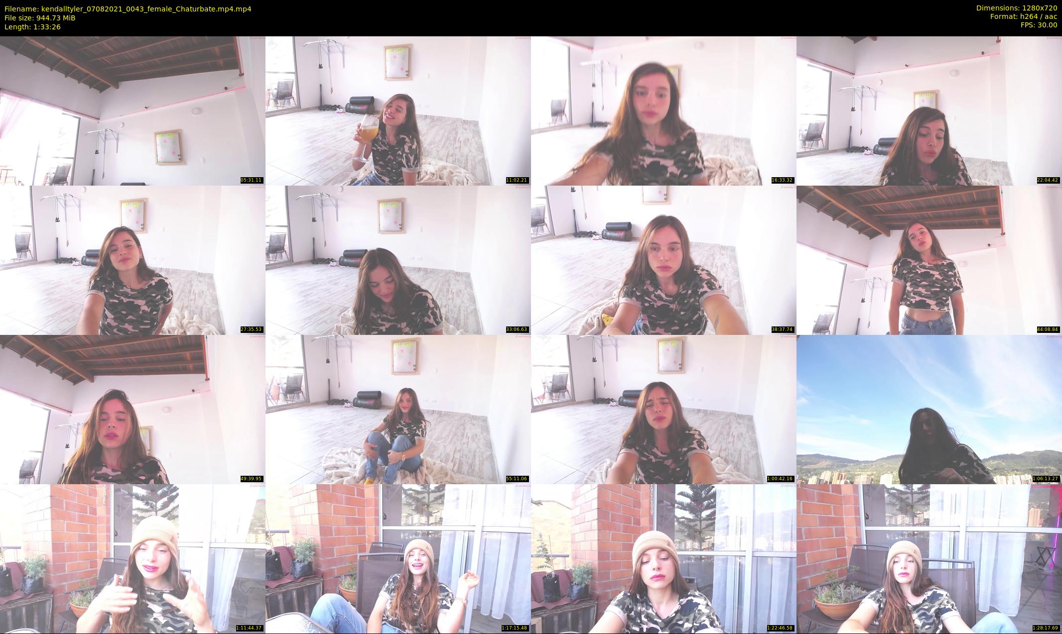 kendalltyler — 94 minute Chaturbate female cam show recording, 720p, Aug 7, 2021