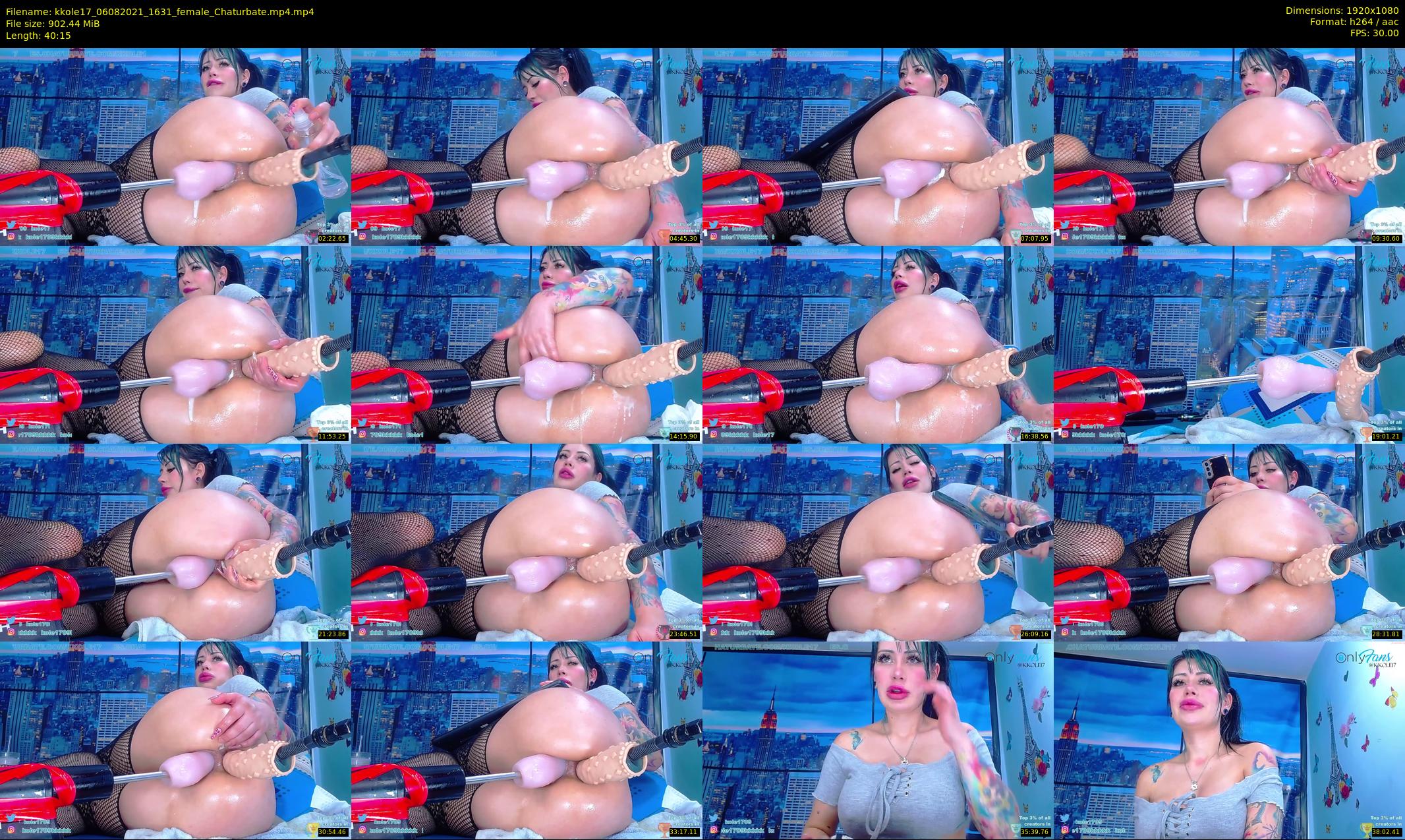kkole17 — 41 minute Chaturbate female cam show recording, 1080p, Aug 6, 2021