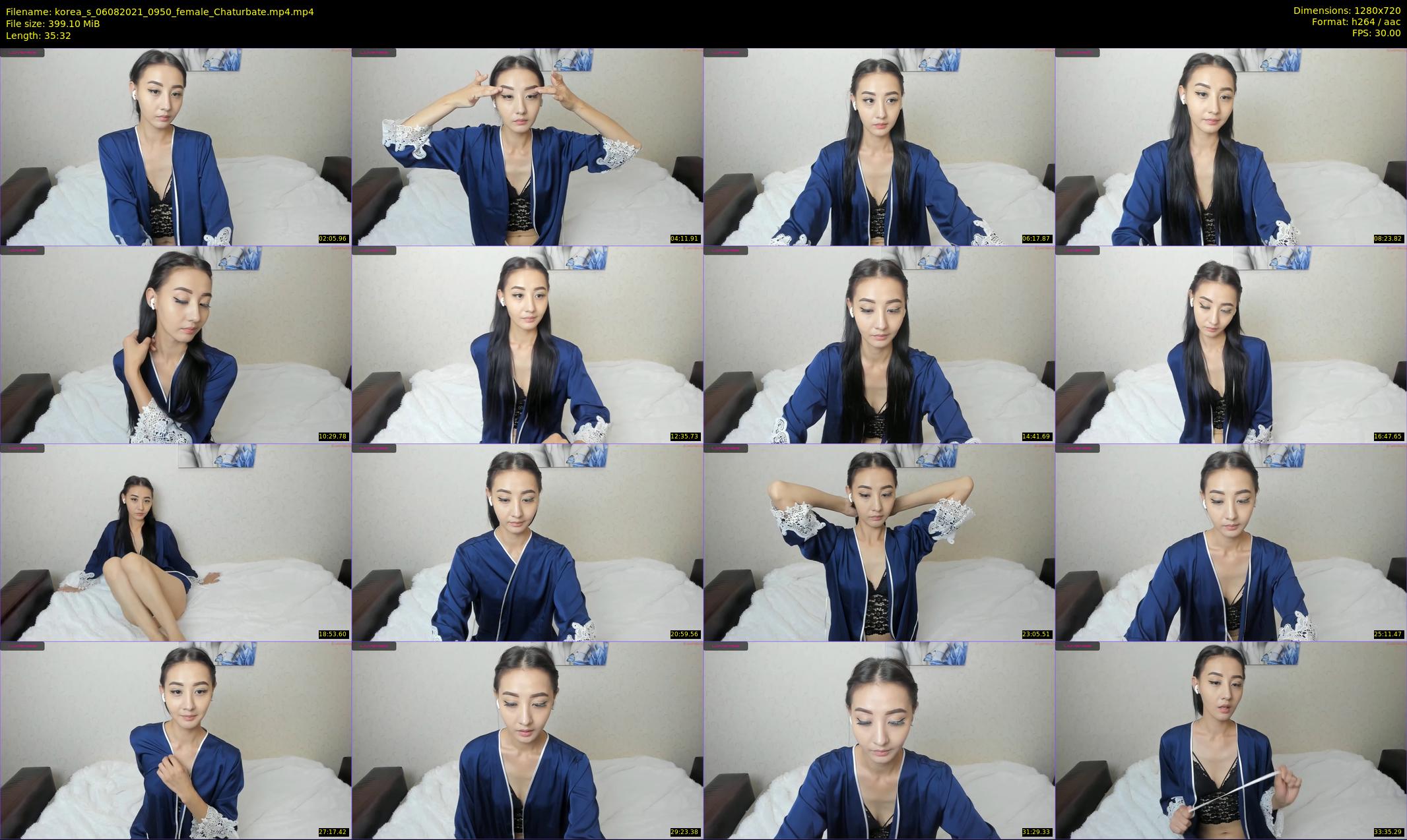 korea_s — 36 minute Chaturbate female cam show recording, 720p, Aug 6, 2021