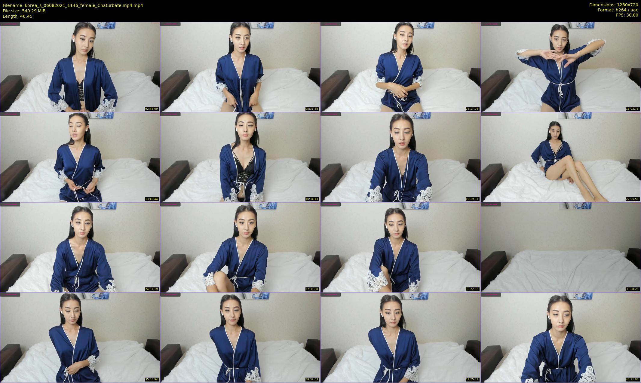 korea_s — 47 minute Chaturbate female cam show recording, 720p, Aug 6, 2021