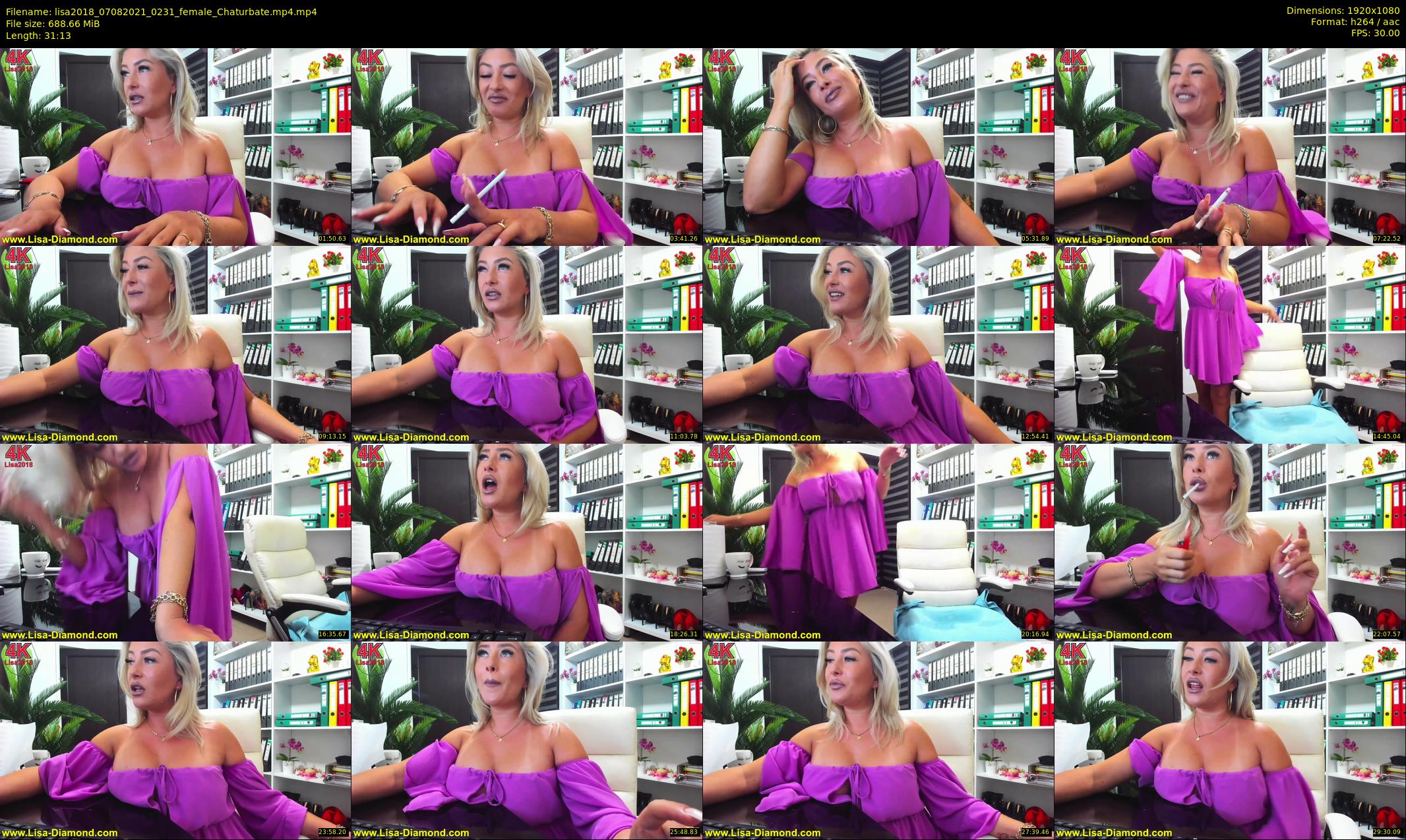 lisa2018 — 32 minute Chaturbate female cam show recording, 1080p, Aug 7, 2021