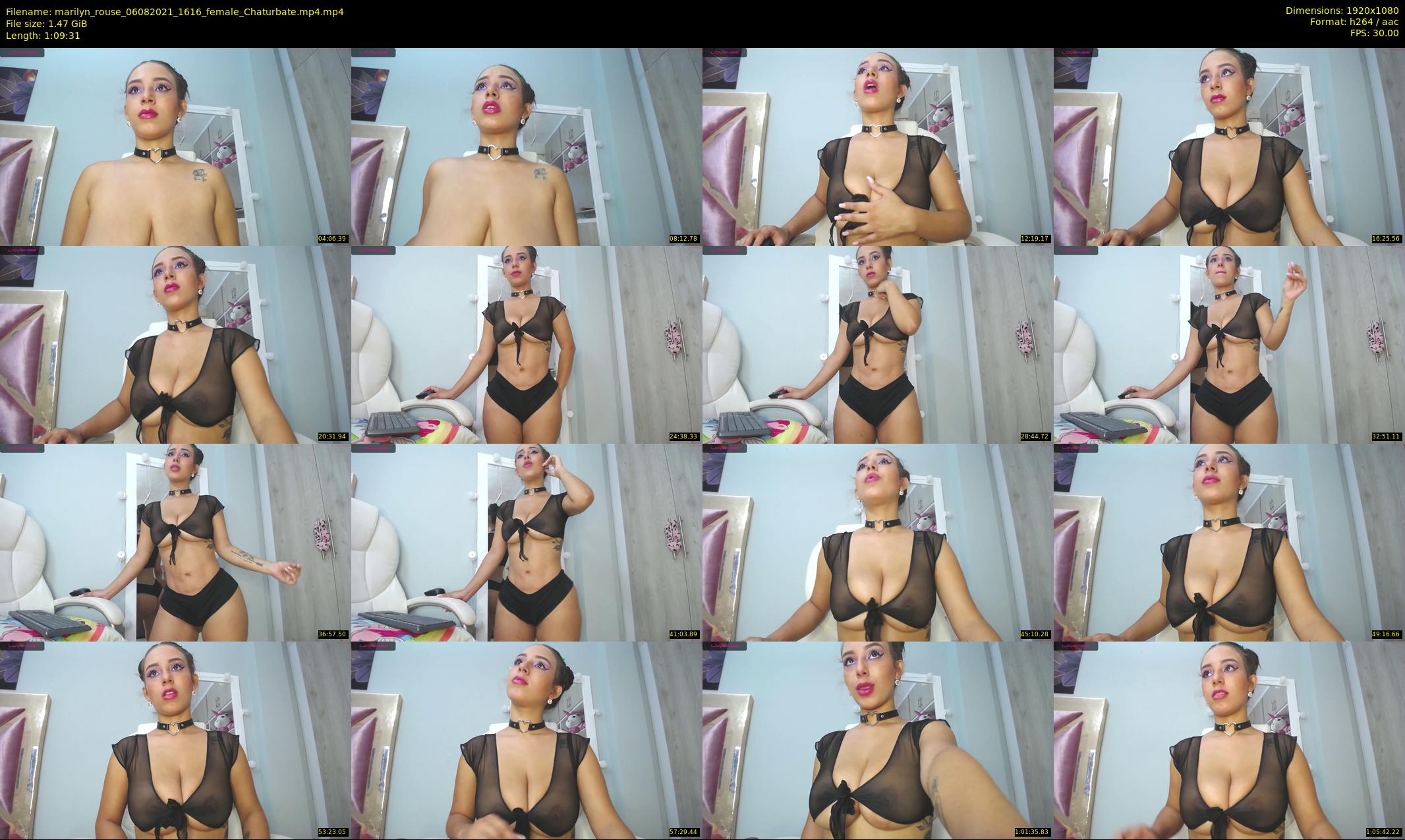 marilyn_rouse — 70 minute Chaturbate female cam show recording, 1080p, Aug 6, 2021
