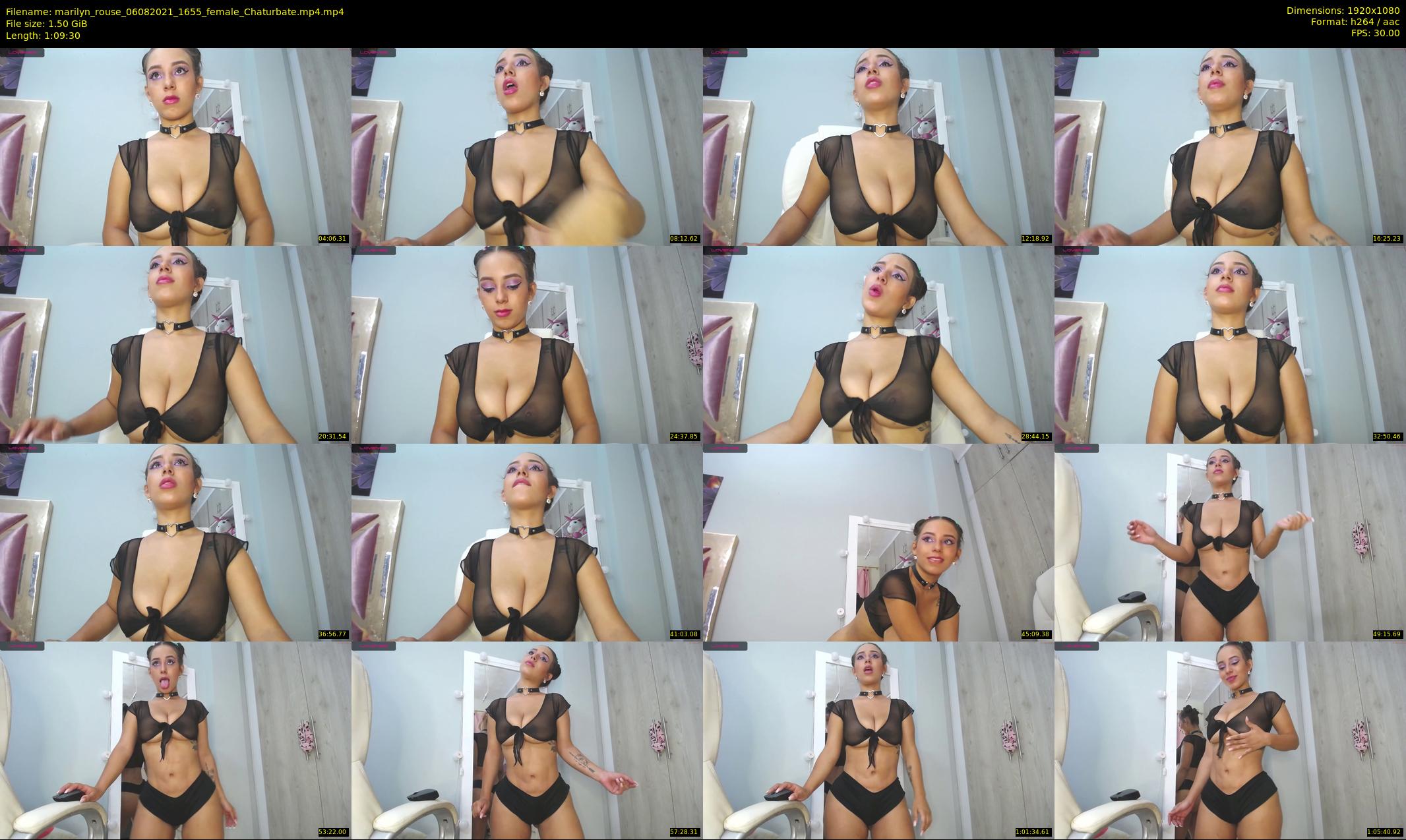 marilyn_rouse — 70 minute Chaturbate female cam show recording, 1080p, Aug 6, 2021