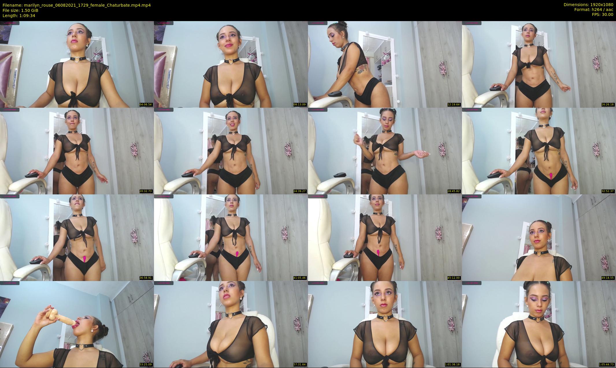 marilyn_rouse — 70 minute Chaturbate female cam show recording, 1080p, Aug 6, 2021