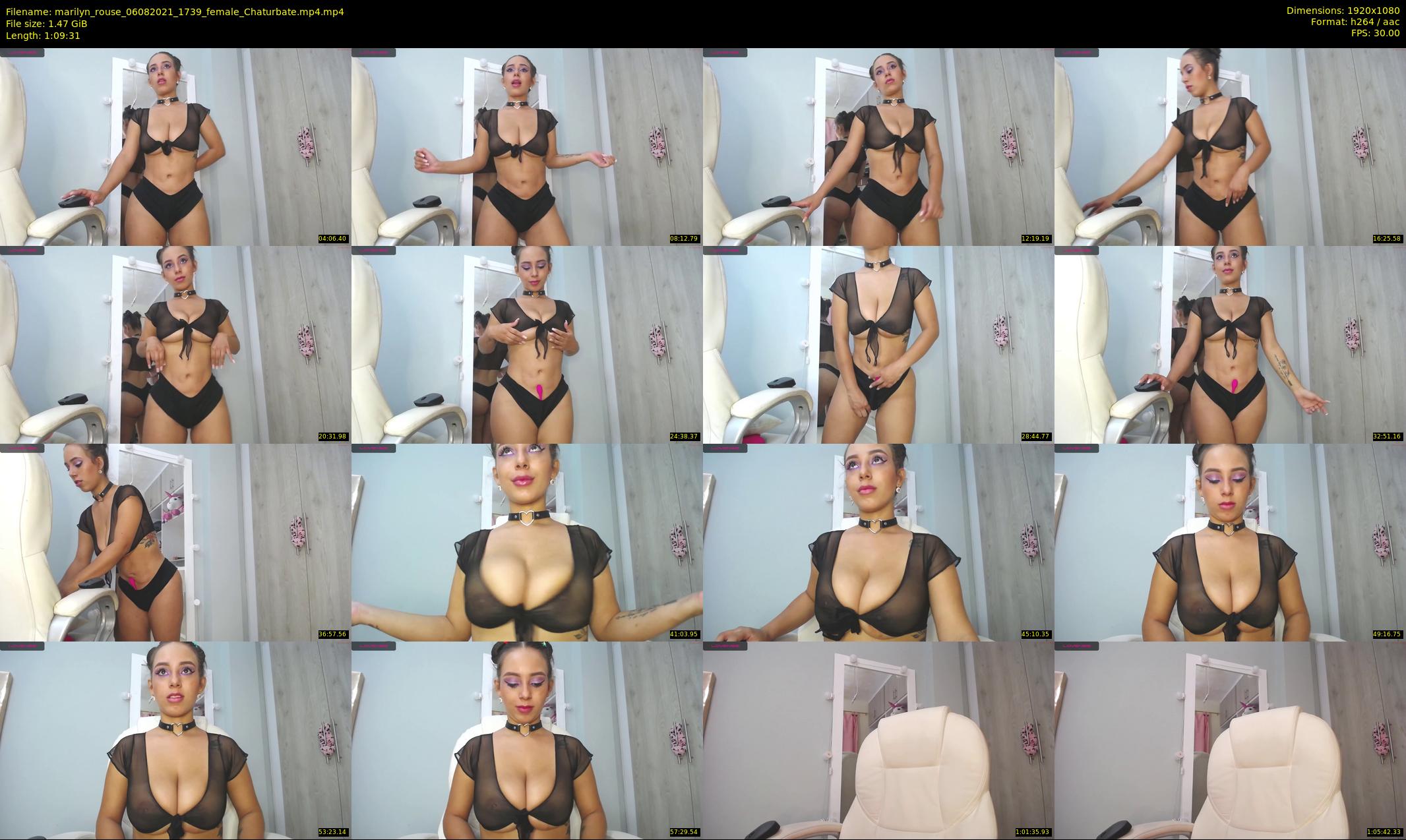 marilyn_rouse — 70 minute Chaturbate female cam show recording, 1080p, Aug 6, 2021