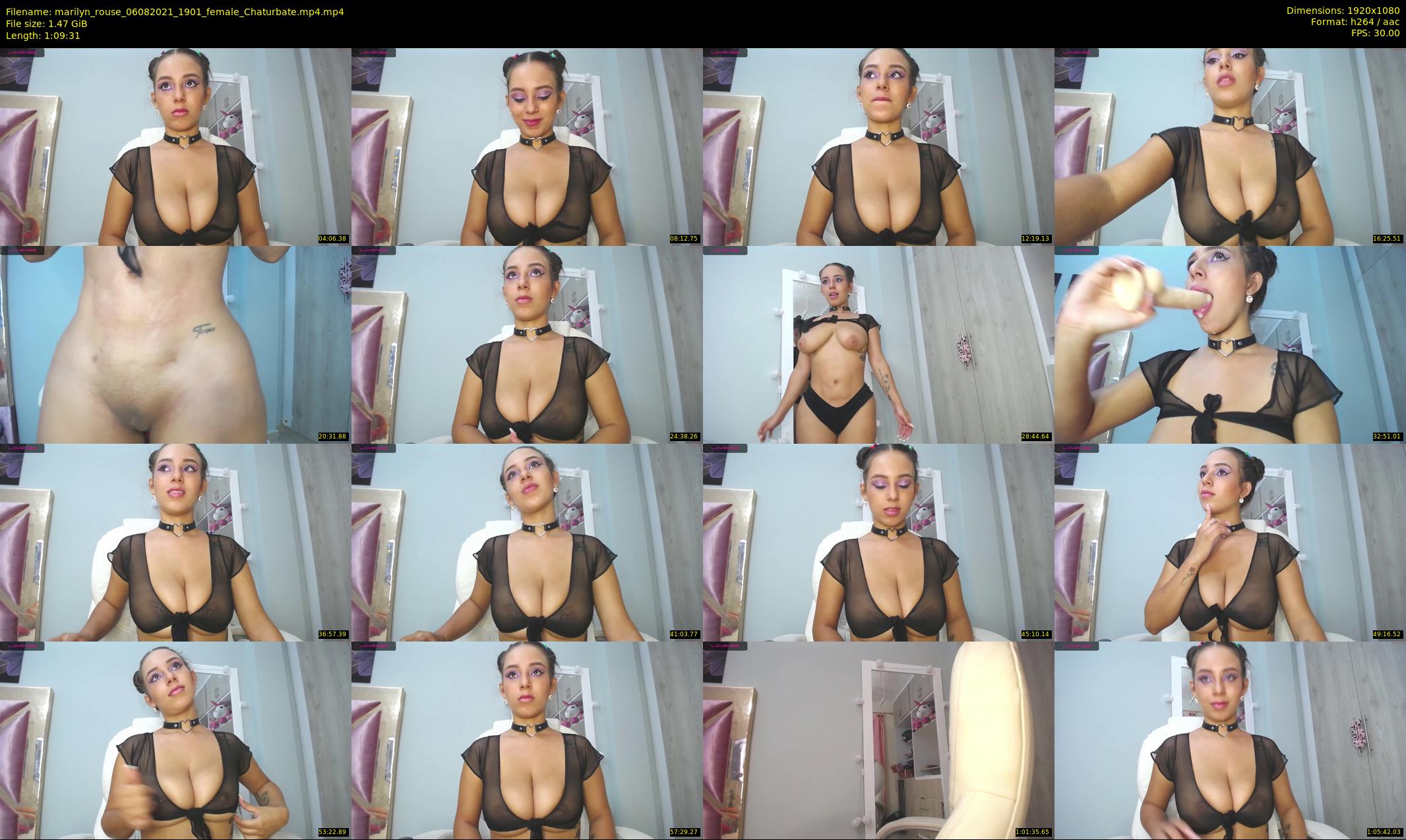 marilyn_rouse — 70 minute Chaturbate female cam show recording, 1080p, Aug 6, 2021