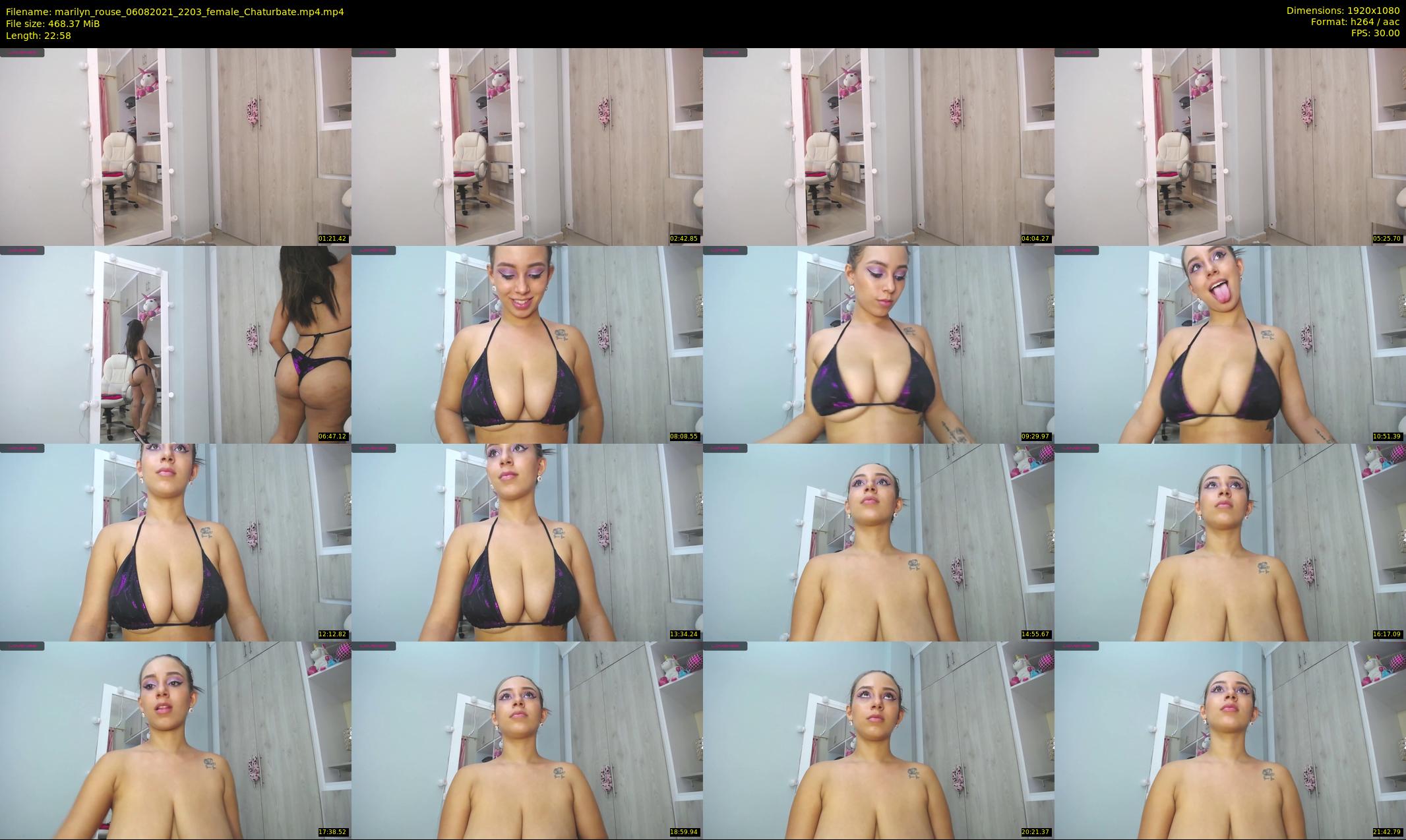 marilyn_rouse — 23 minute Chaturbate female cam show recording, 1080p, Aug 6, 2021