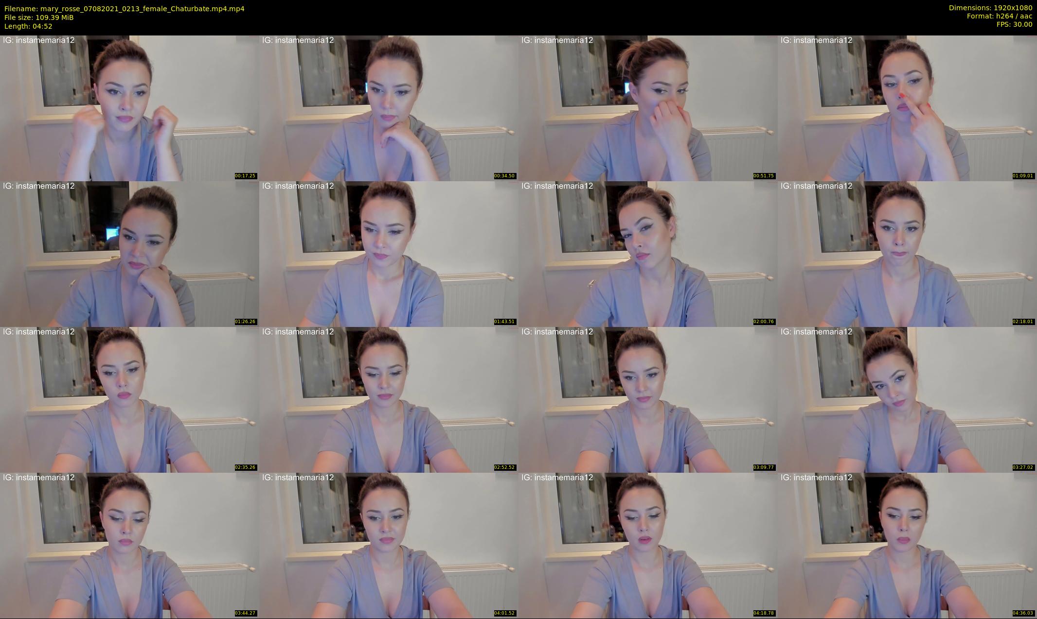 mary_rosse — 5 minute Chaturbate couple cam show recording, 1080p, Aug 7, 2021