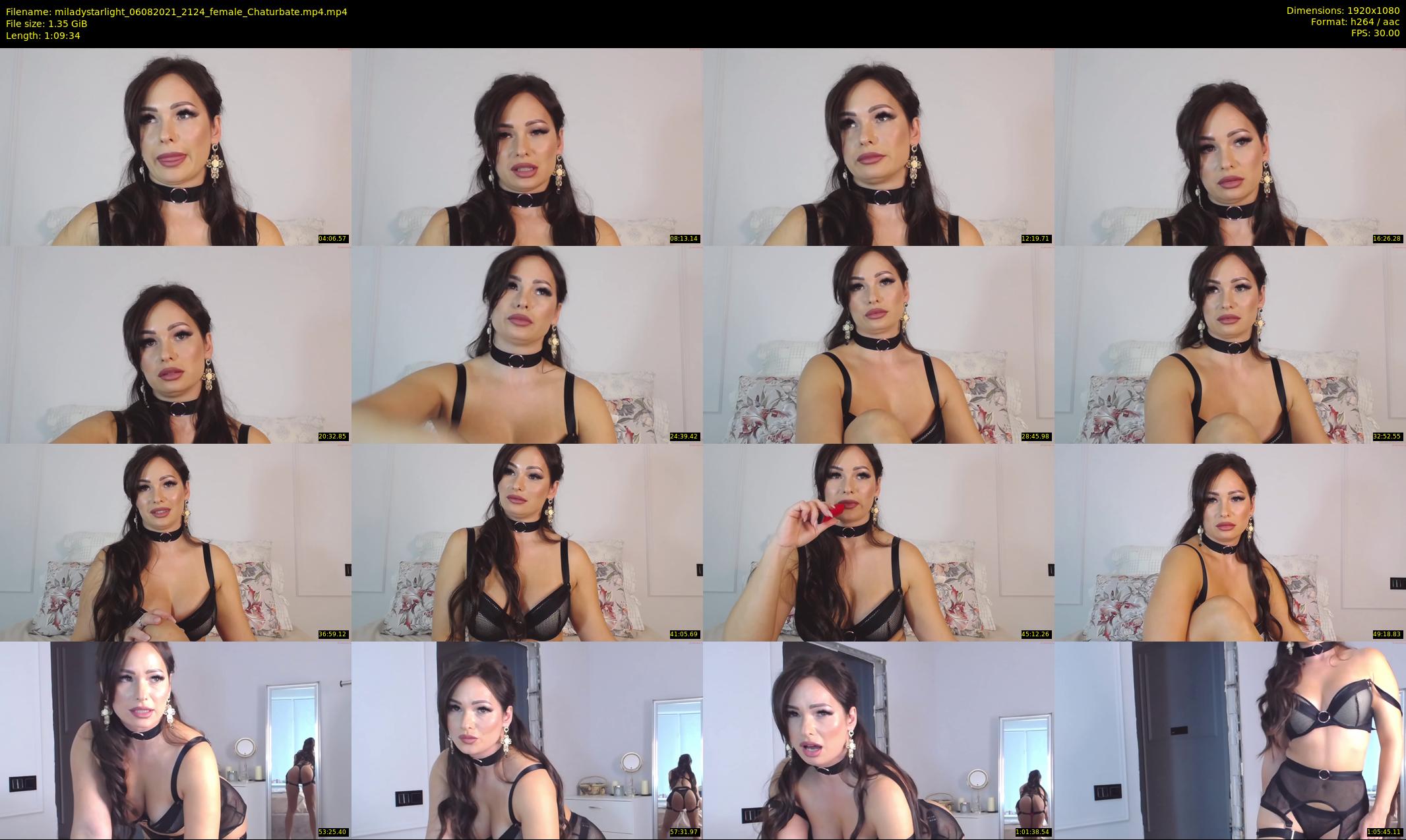 miladystarlight — 70 minute Chaturbate female cam show recording, 1080p, Aug 6, 2021