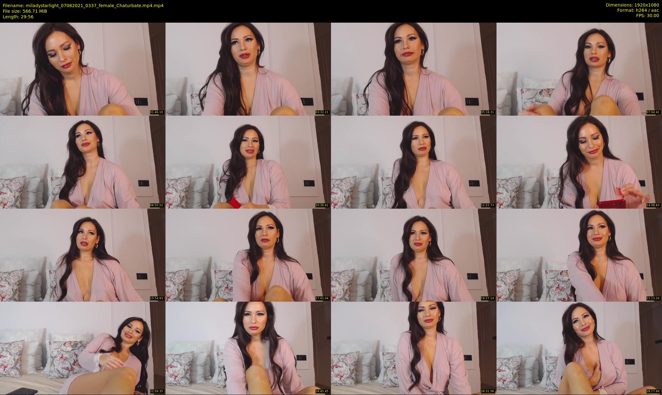 miladystarlight — 30 minute Chaturbate female cam show recording, 1080p, Aug 7, 2021