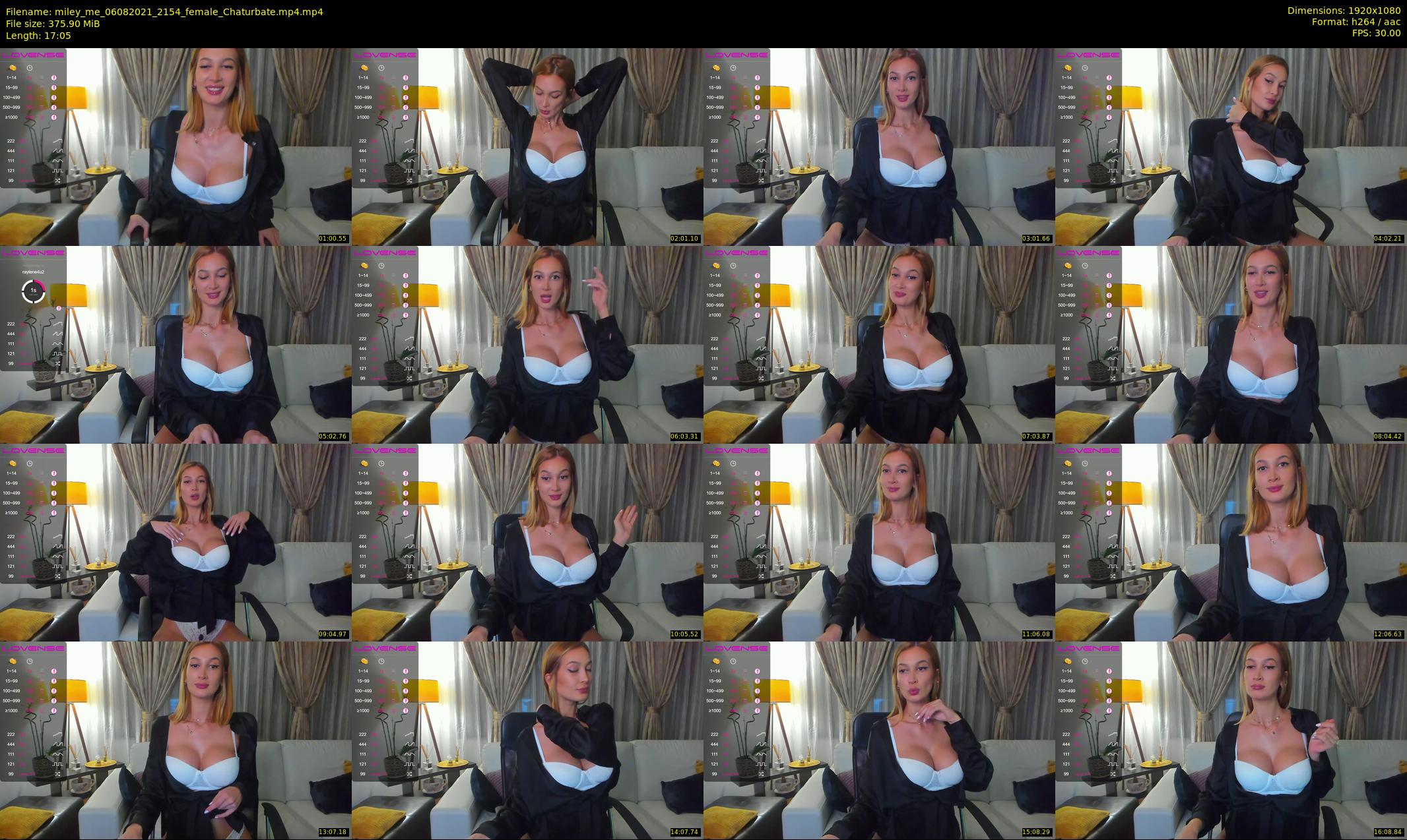 miley_me — 18 minute Chaturbate female cam show recording, 1080p, Aug 6, 2021