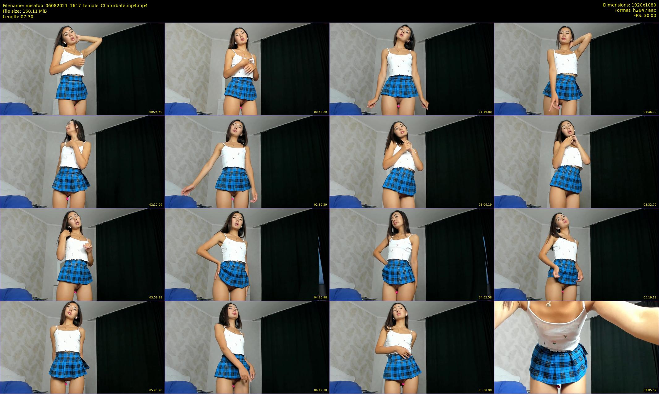 misatoo — 8 minute Chaturbate female cam show recording, 1080p, Aug 6, 2021