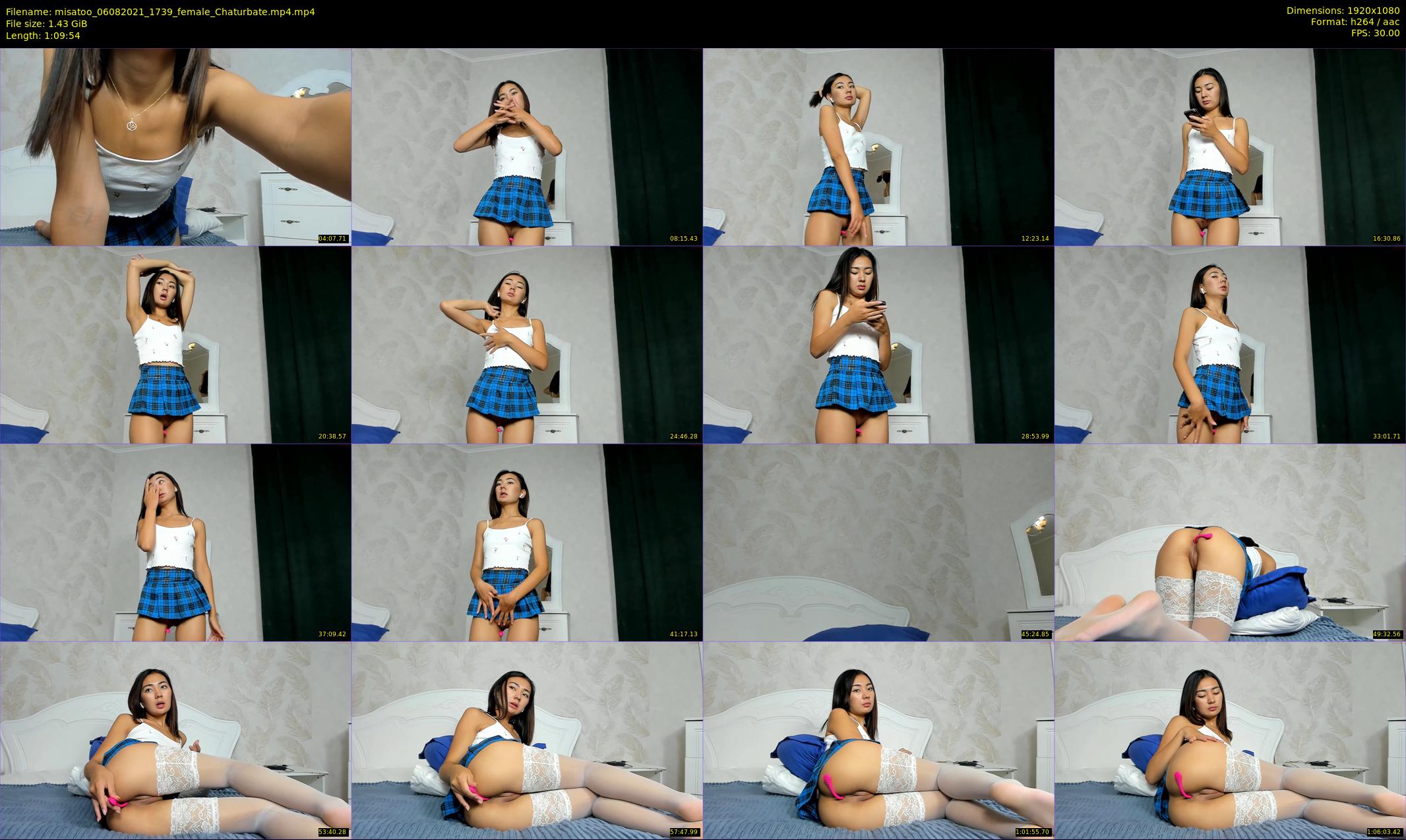 misatoo — 70 minute Chaturbate female cam show recording, 1080p, Aug 6, 2021