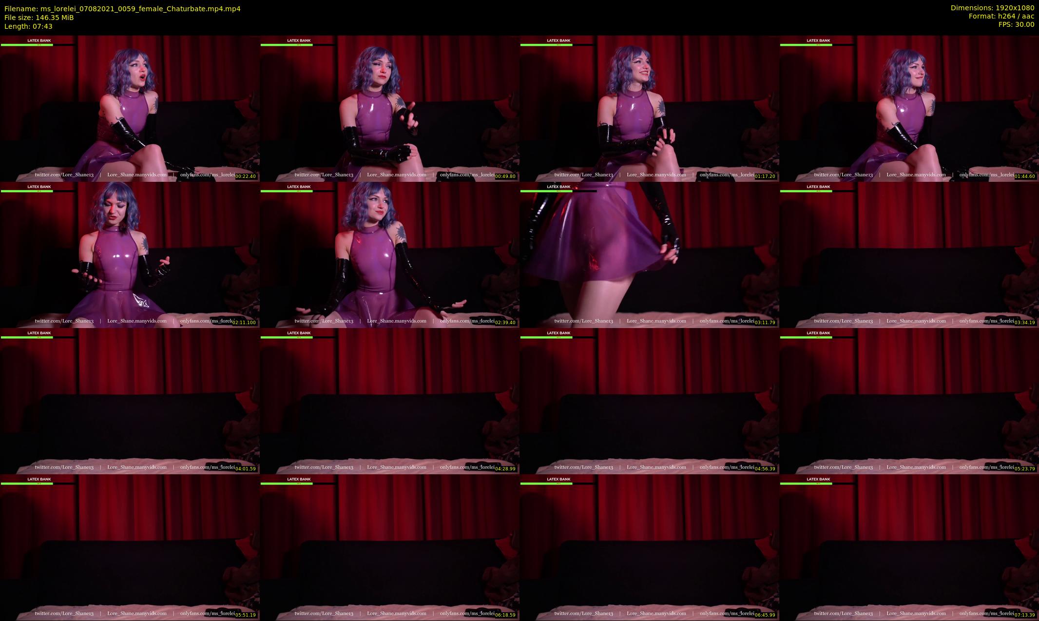 ms_lorelei — 8 minute Chaturbate female cam show recording, 1080p, Aug 7, 2021