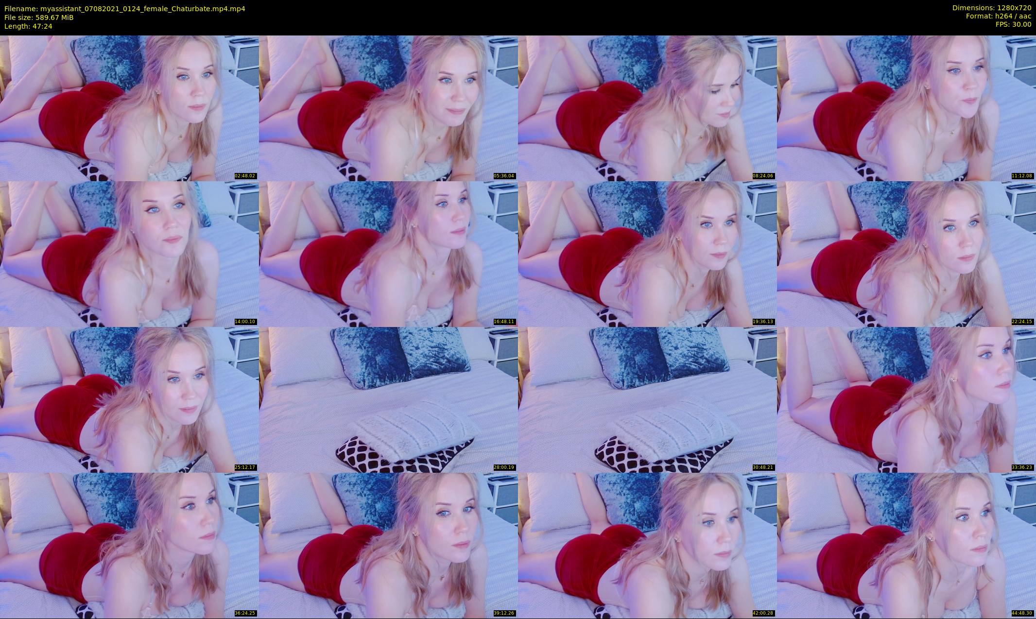 myassistant — 48 minute Chaturbate female cam show recording, 720p, Aug 7, 2021