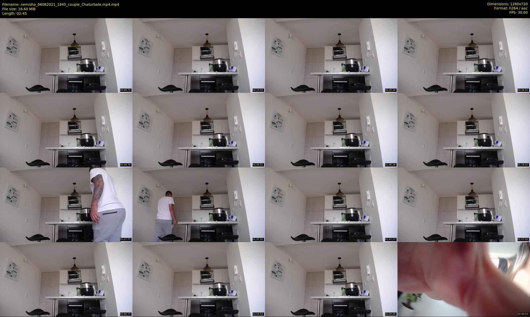 nemisha — 3 minute Chaturbate female cam show recording, 720p, Aug 6, 2021