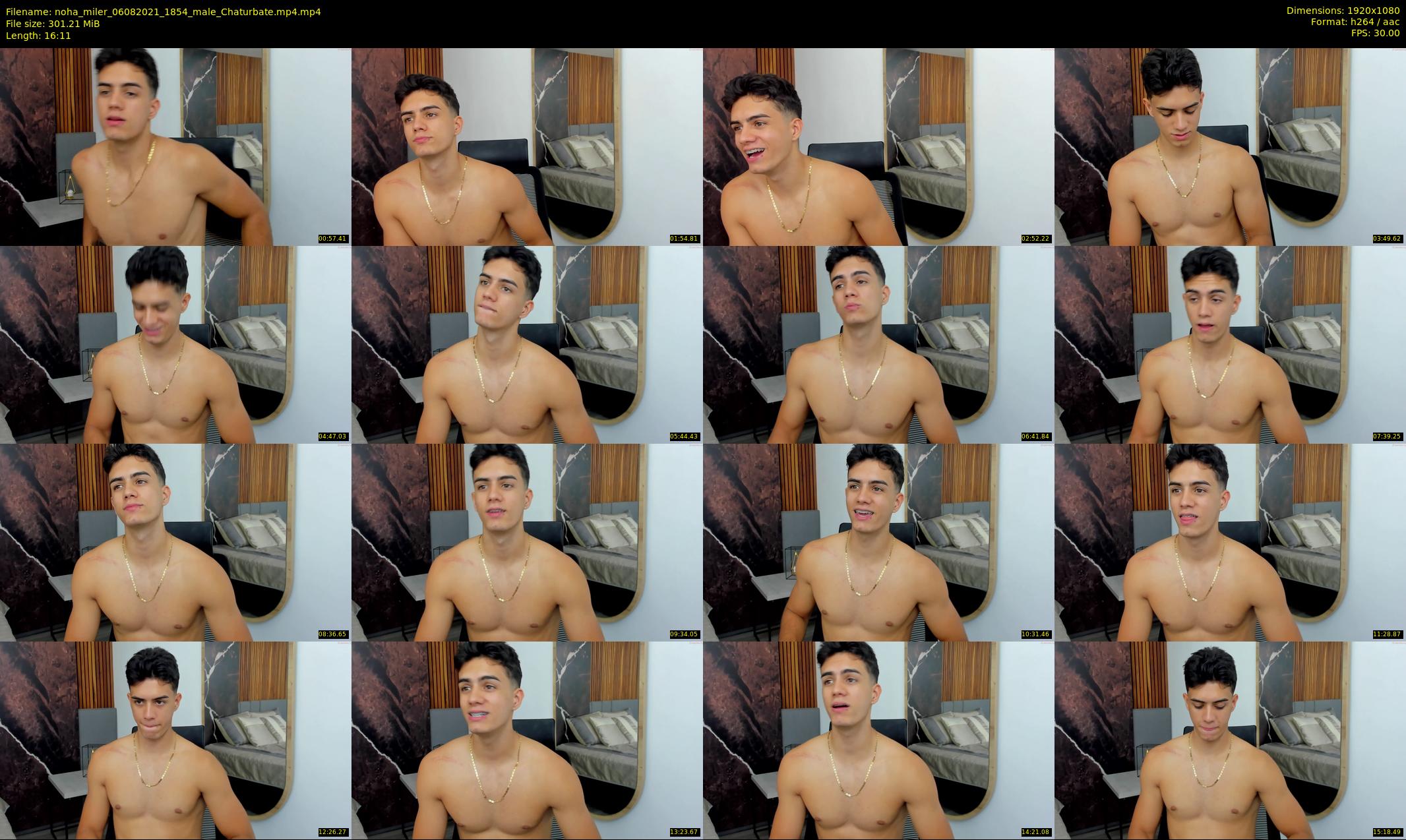 noha_miler — 17 minute Chaturbate male cam show recording, 1080p, Aug 6, 2021