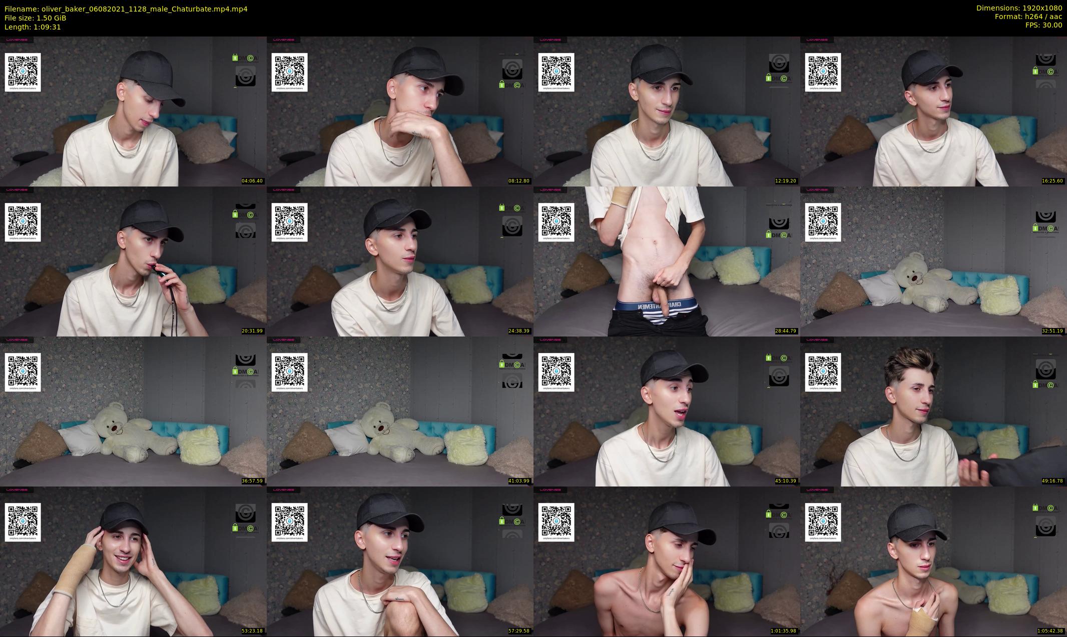 oliver_baker — 70 minute Chaturbate male cam show recording, 1080p, Aug 6, 2021