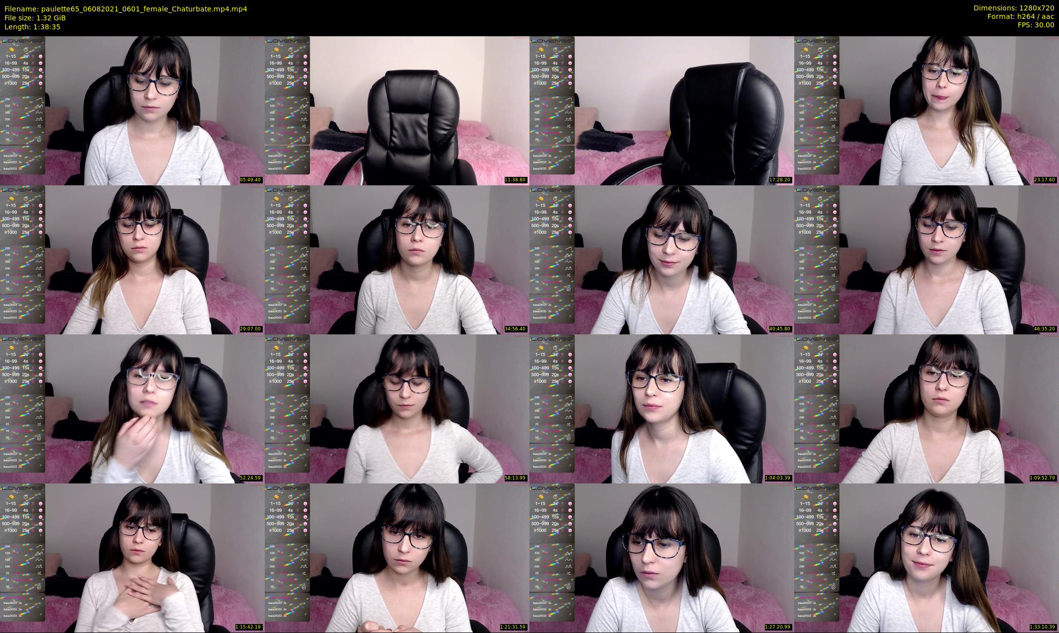 paulette65 — 99 minute Chaturbate female cam show recording, 720p, Aug 6, 2021