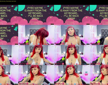 pyrowayne — 15 minute Chaturbate female cam show recording, 1080p, Aug 7, 2021