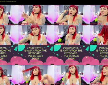 pyrowayne — 37 minute Chaturbate female cam show recording, 1080p, Aug 7, 2021