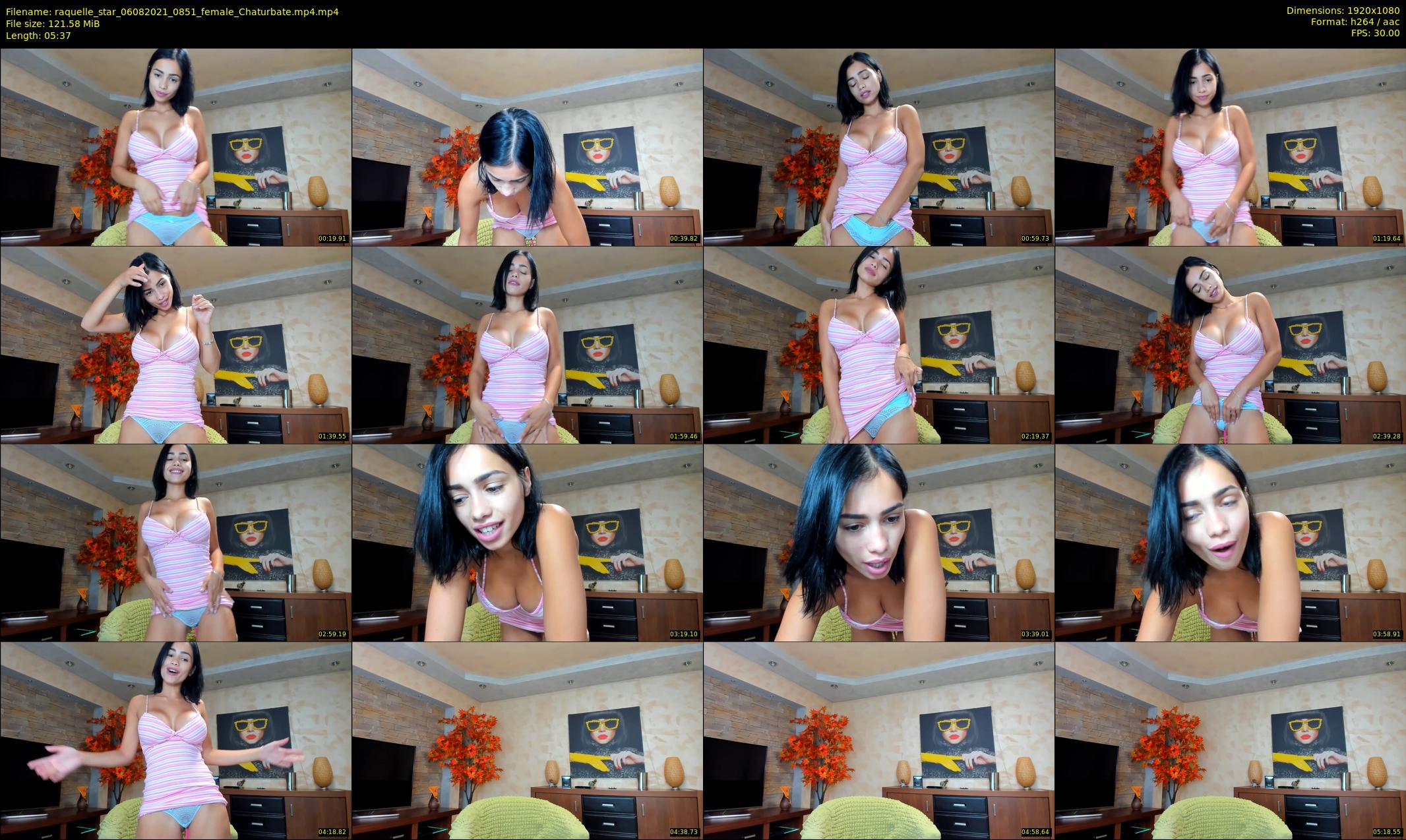 raquelle_star — 6 minute Chaturbate couple cam show recording, 1080p, Aug 6, 2021