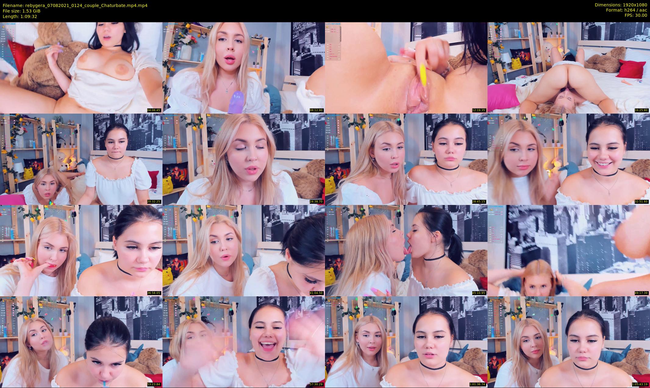 rebygera — 70 minute Chaturbate couple cam show recording, 1080p, Aug 7, 2021