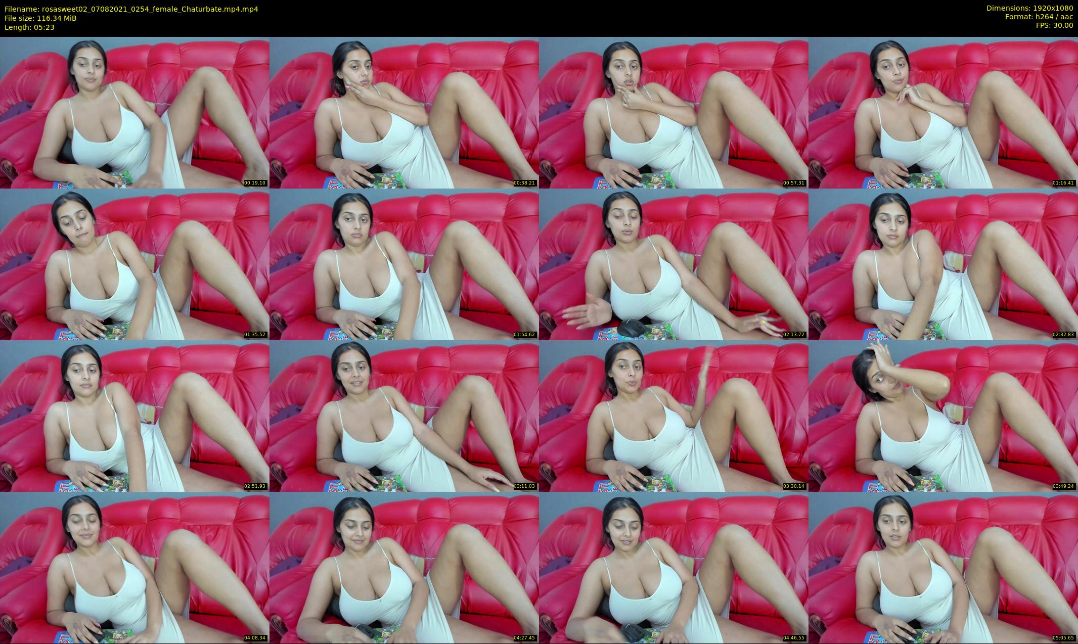 rosasweet02 — 6 minute Chaturbate female cam show recording, 1080p, Aug 7, 2021