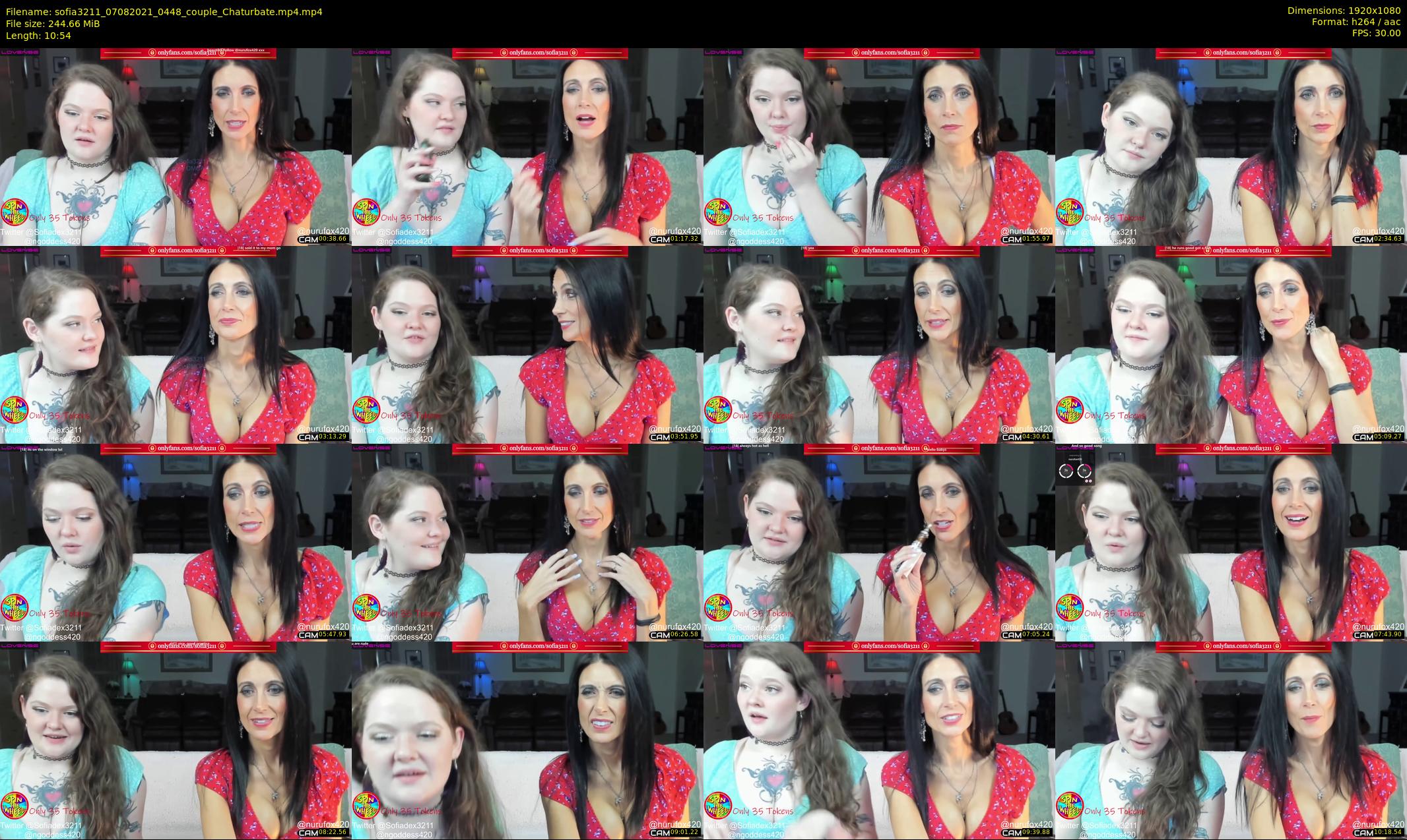 sofia3211 — 11 minute Chaturbate couple cam show recording, 1080p, Aug 7, 2021