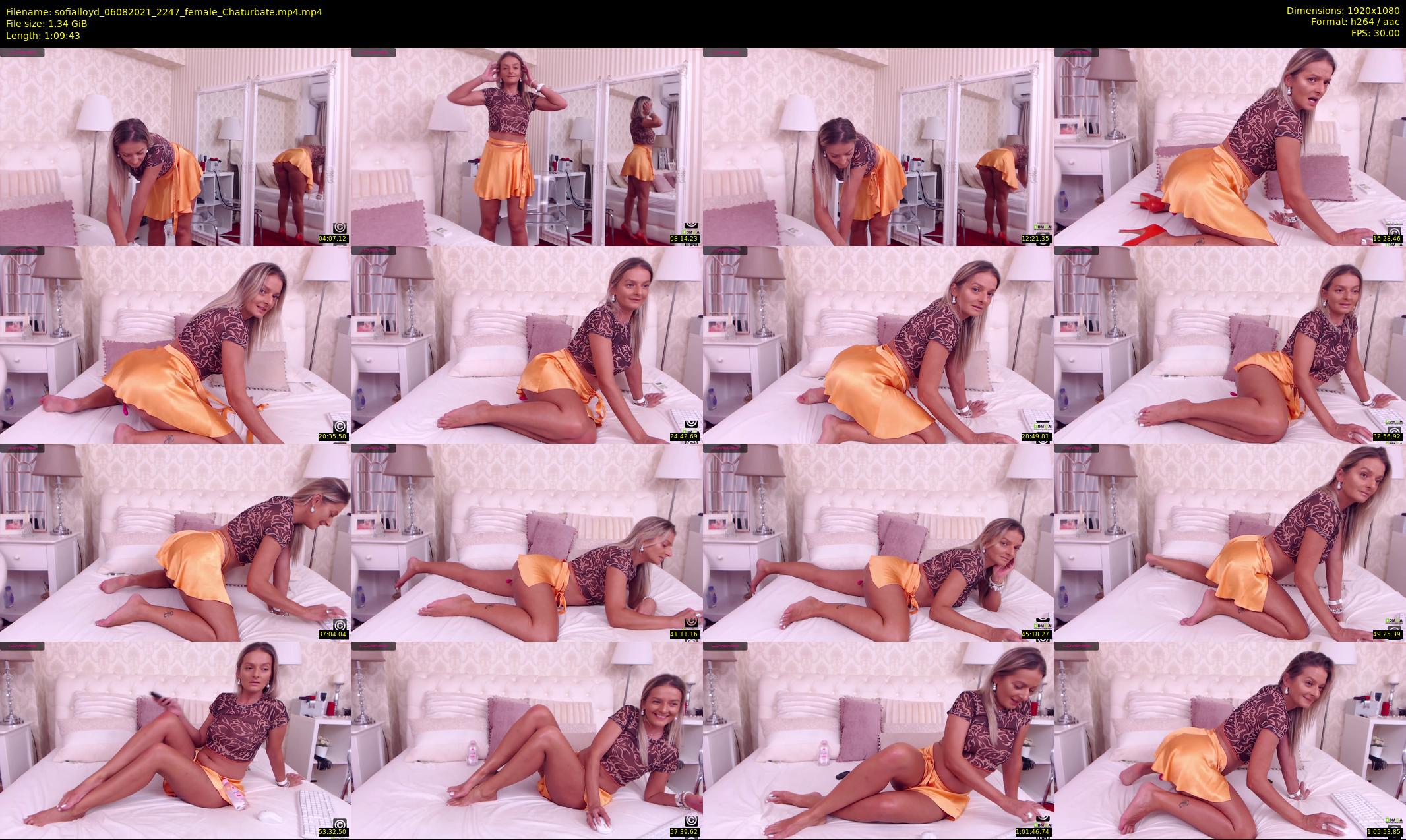 sofialloyd — 70 minute Chaturbate female cam show recording, 1080p, Aug 6, 2021