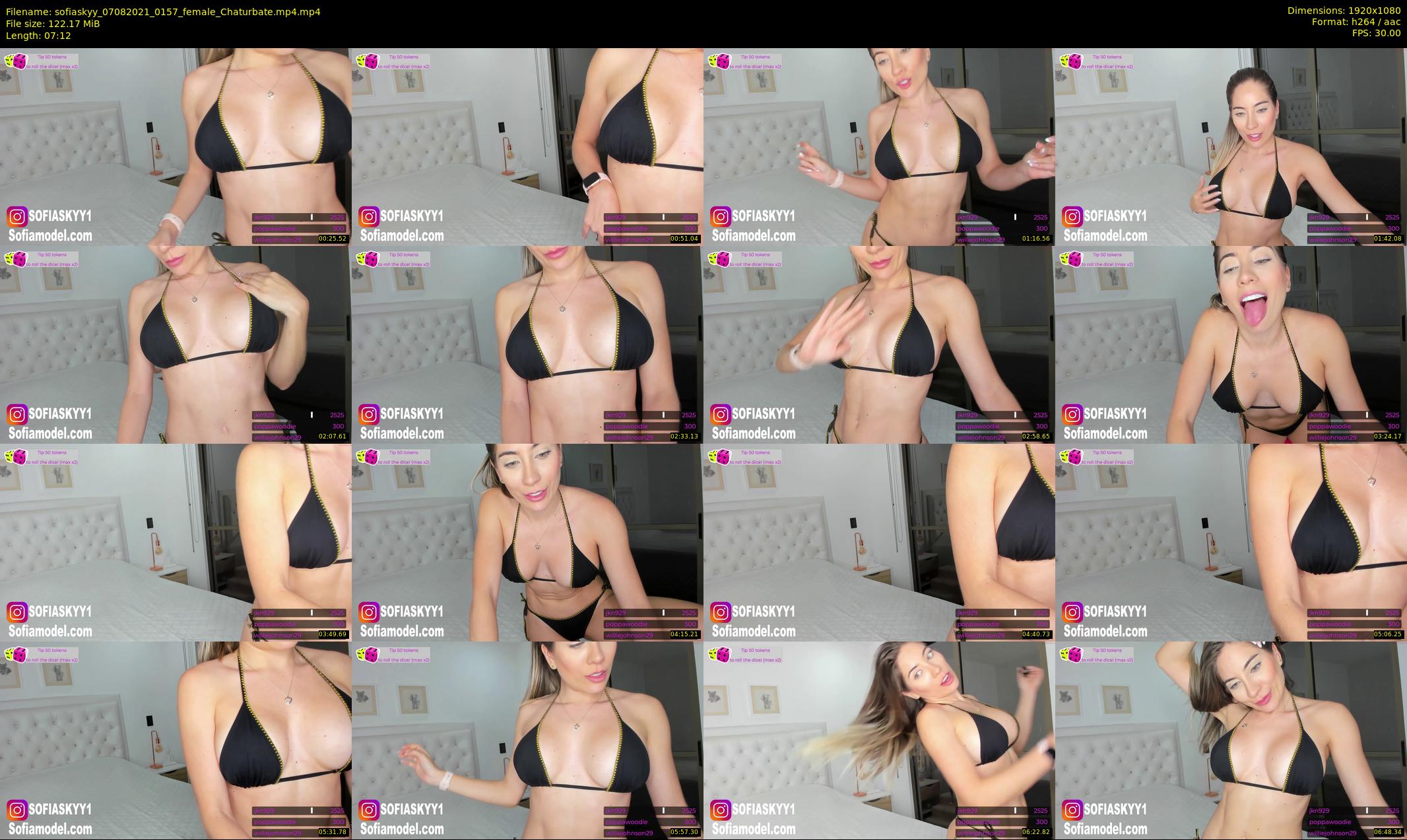 sofiaskyy — 8 minute Chaturbate female cam show recording, 1080p, Aug 7, 2021