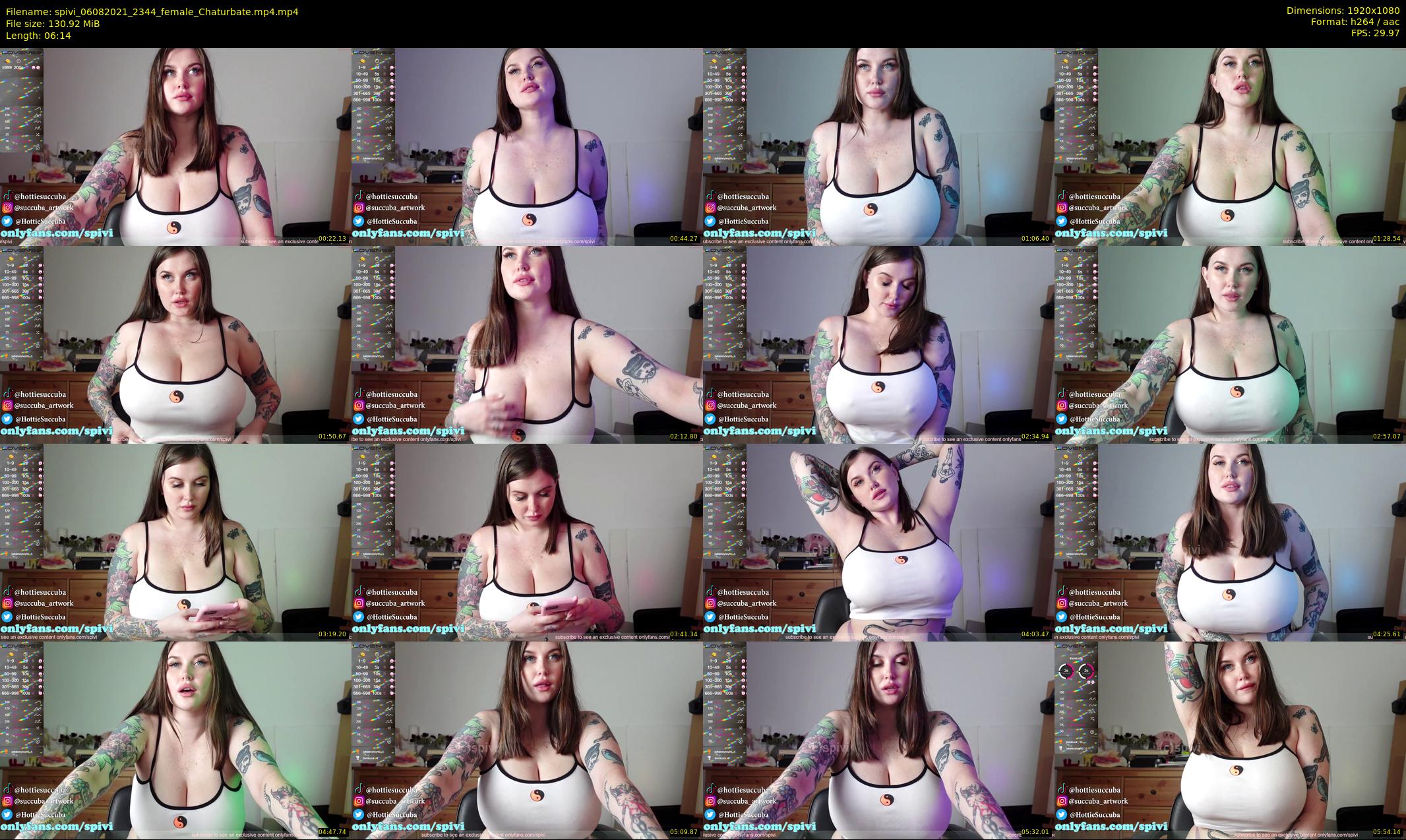 spivi — 7 minute Chaturbate female cam show recording, 1080p, Aug 6, 2021