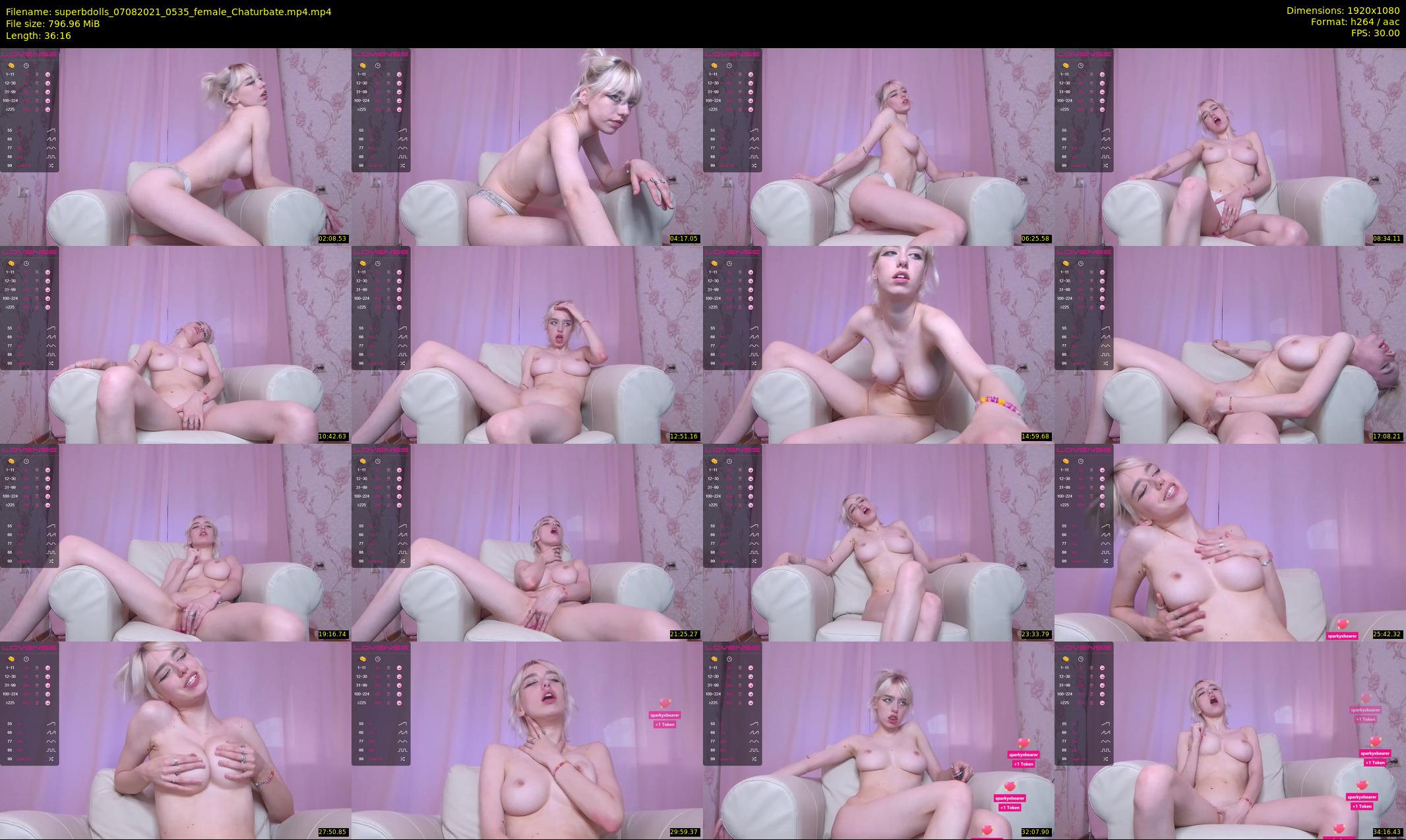 superbdolls — 37 minute Chaturbate couple cam show recording, 1080p, Aug 7, 2021
