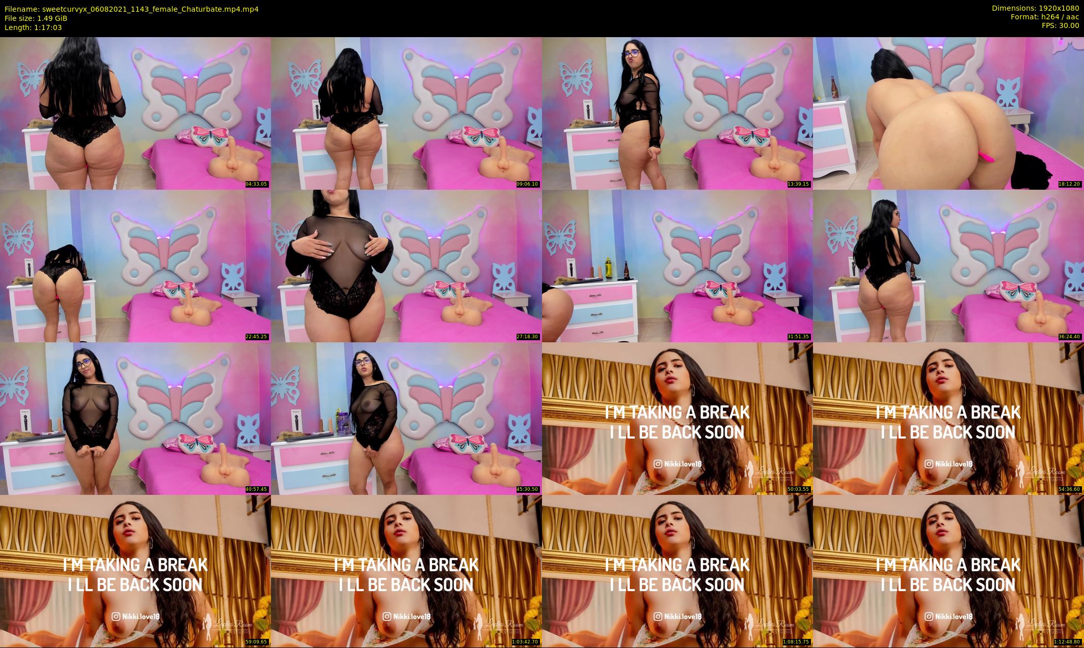 sweetcurvyx — 78 minute Chaturbate couple cam show recording, 1080p, Aug 6, 2021