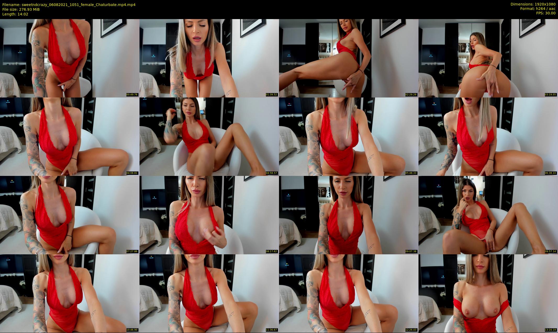 sweetndcrazy — 15 minute Chaturbate female cam show recording, 1080p, Aug 6, 2021