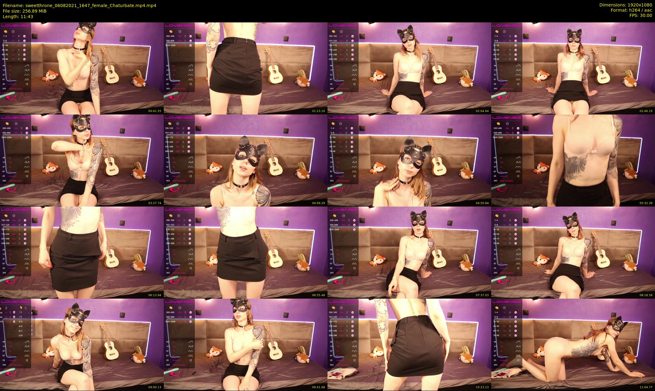 sweetthrone — 12 minute Chaturbate couple cam show recording, 1080p, Aug 6, 2021