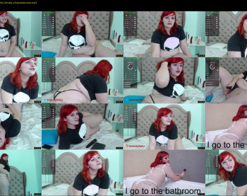 sweetybelu — 56 minute Chaturbate female cam show recording, 1080p, Aug 6, 2021