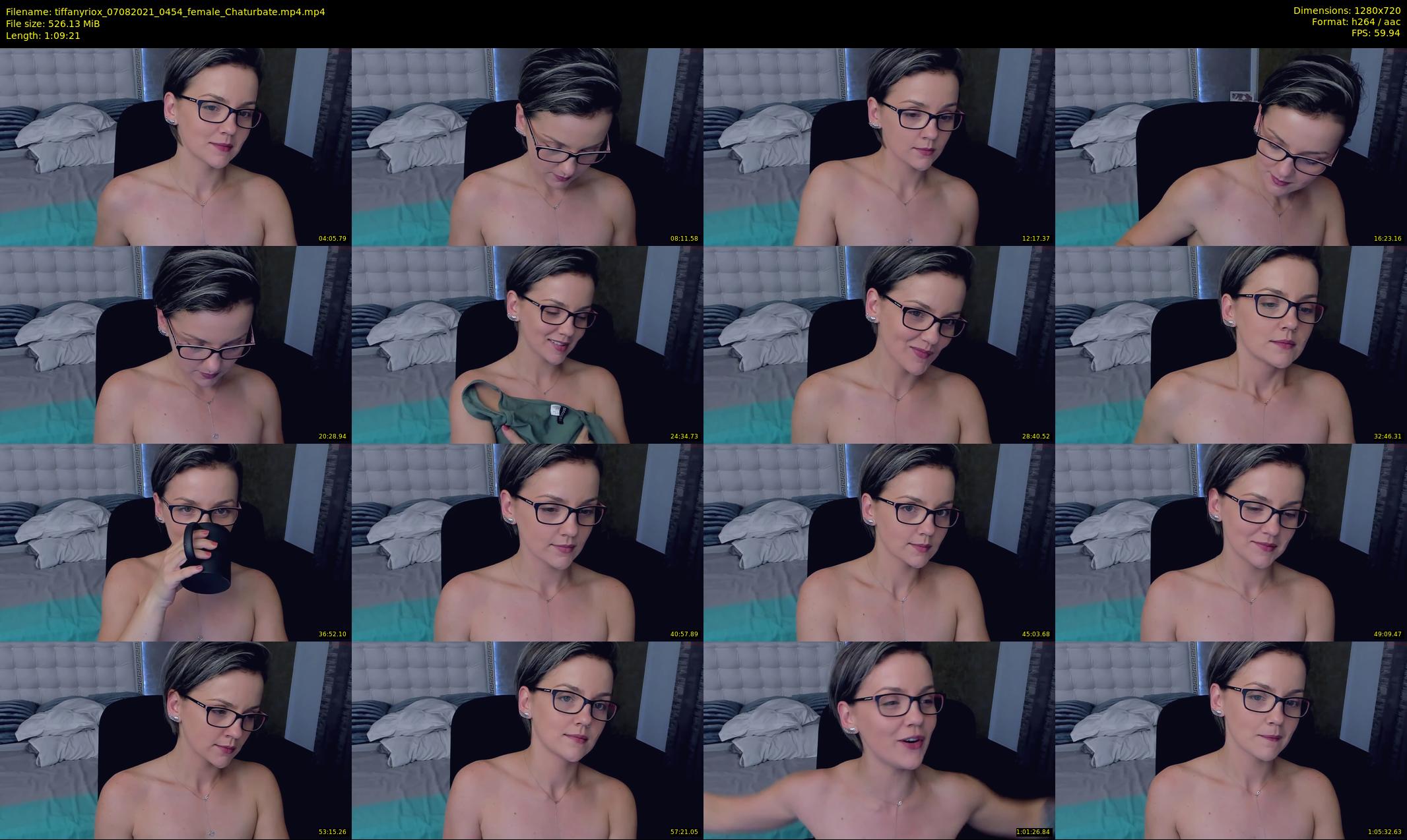 tiffanyriox — 70 minute Chaturbate female cam show recording, 720p, Aug 7, 2021
