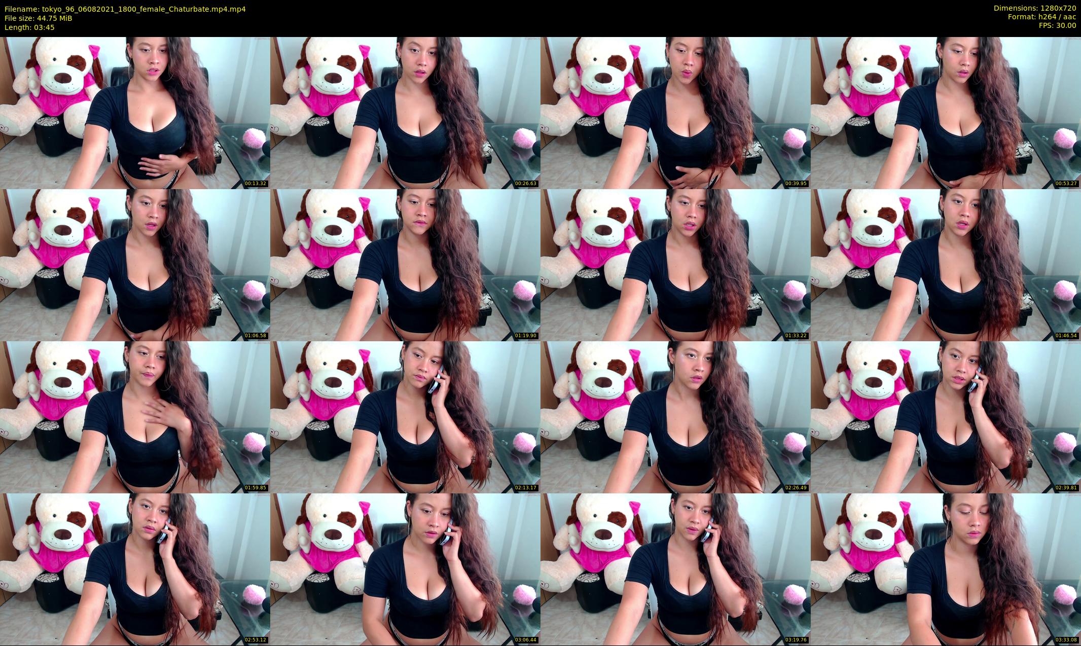 tokyo_96 — 4 minute Chaturbate female cam show recording, 720p, Aug 6, 2021