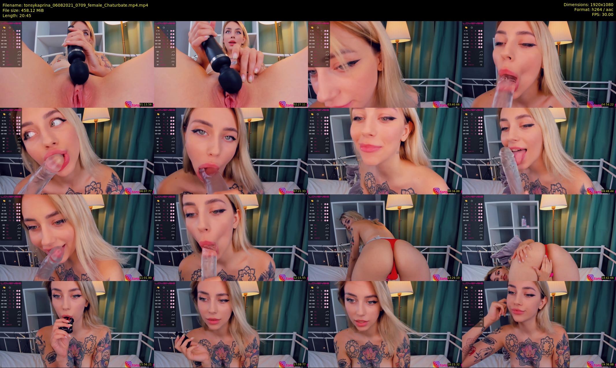 tonsykaprina — 21 minute Chaturbate couple cam show recording, 1080p, Aug 6, 2021