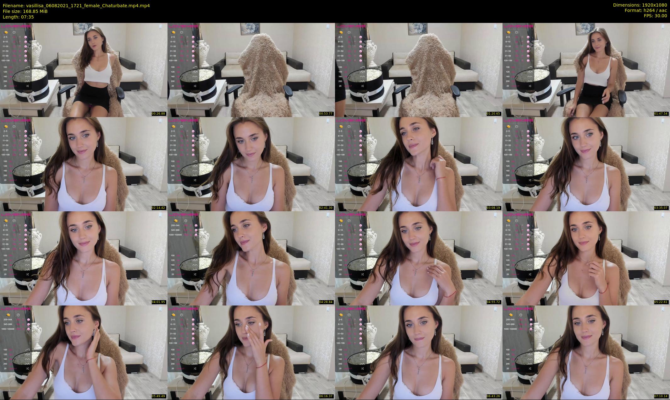 vasillisa — 8 minute Chaturbate female cam show recording, 1080p, Aug 6, 2021