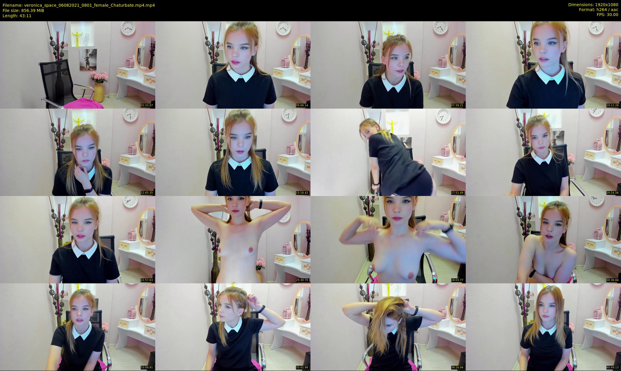 veronica_space — 44 minute Chaturbate female cam show recording, 1080p, Aug 6, 2021