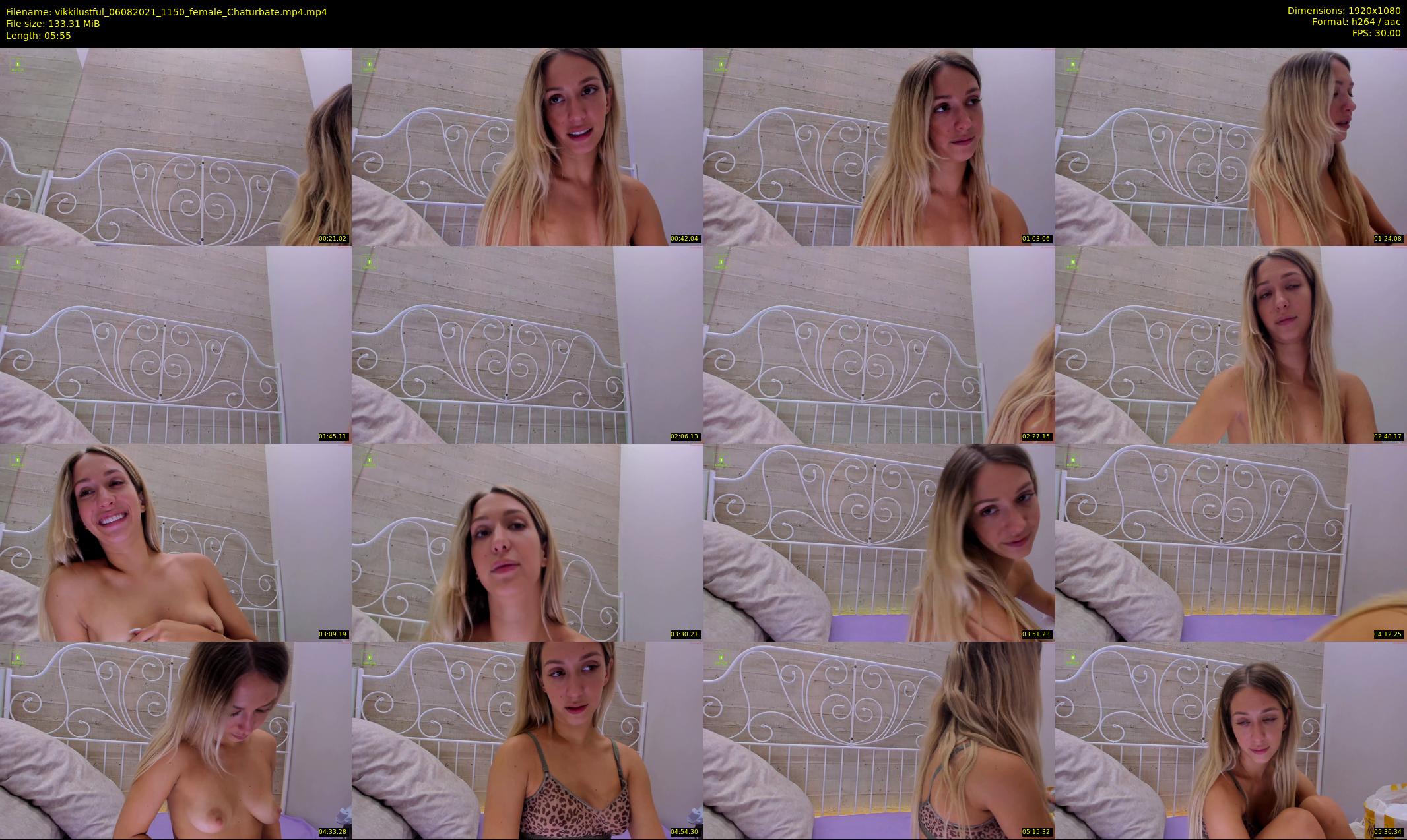 vikkilustful — 6 minute Chaturbate female cam show recording, 1080p, Aug 6, 2021