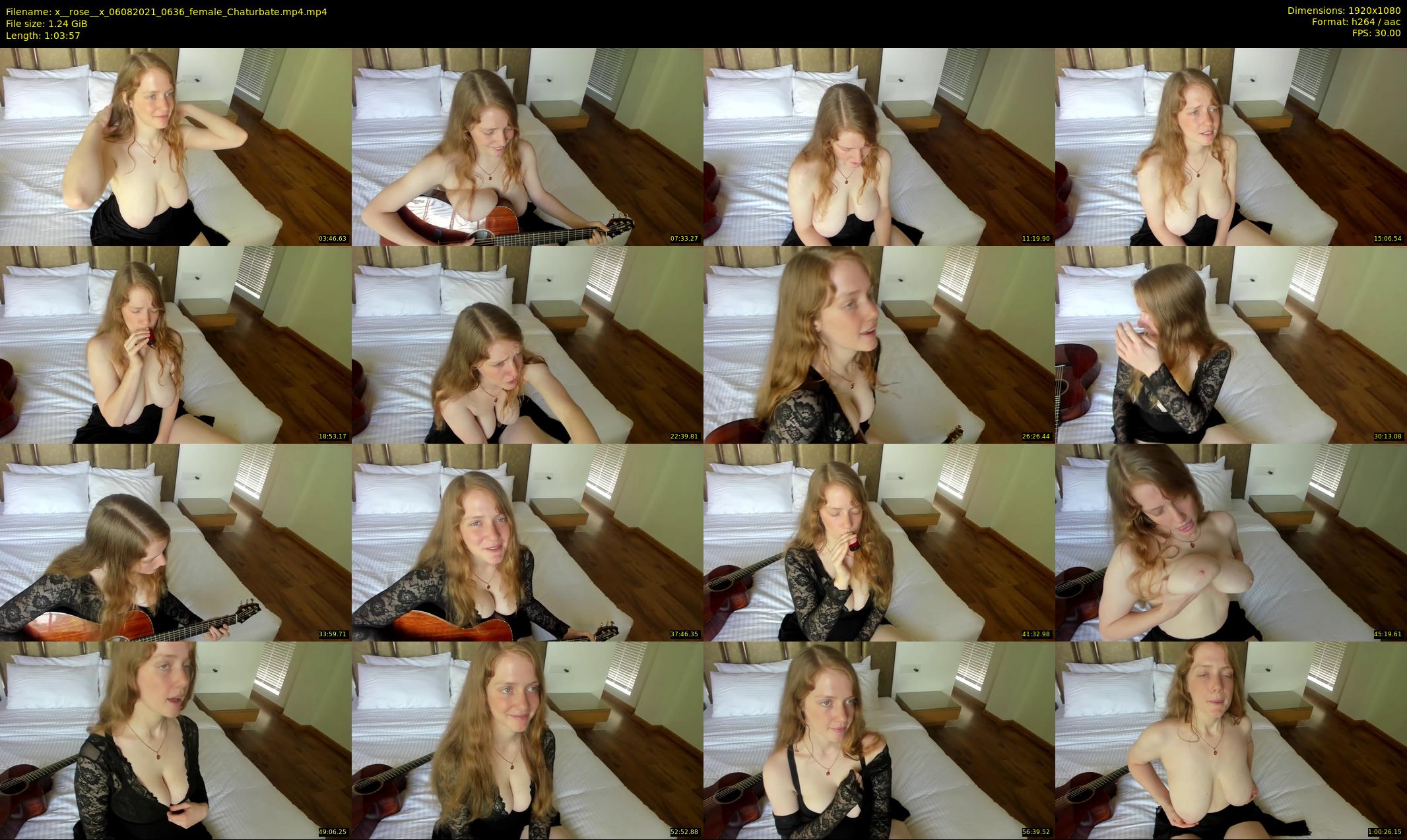 x__rose__x — 64 minute Chaturbate female cam show recording, 1080p, Aug 6, 2021