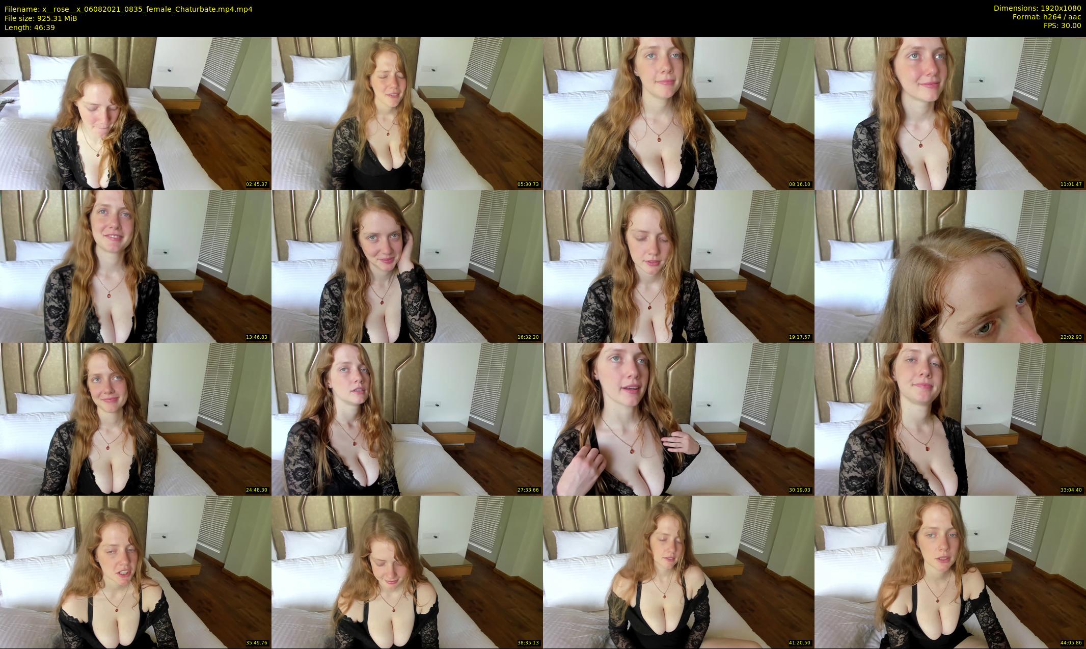 x__rose__x — 47 minute Chaturbate female cam show recording, 1080p, Aug 6, 2021