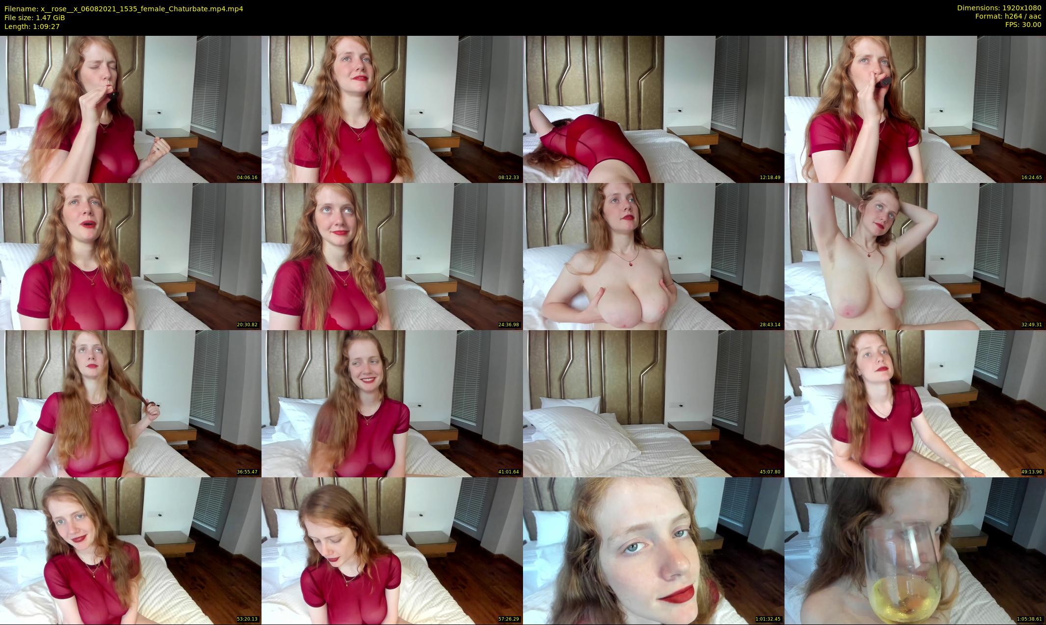 x__rose__x — 70 minute Chaturbate female cam show recording, 1080p, Aug 6, 2021