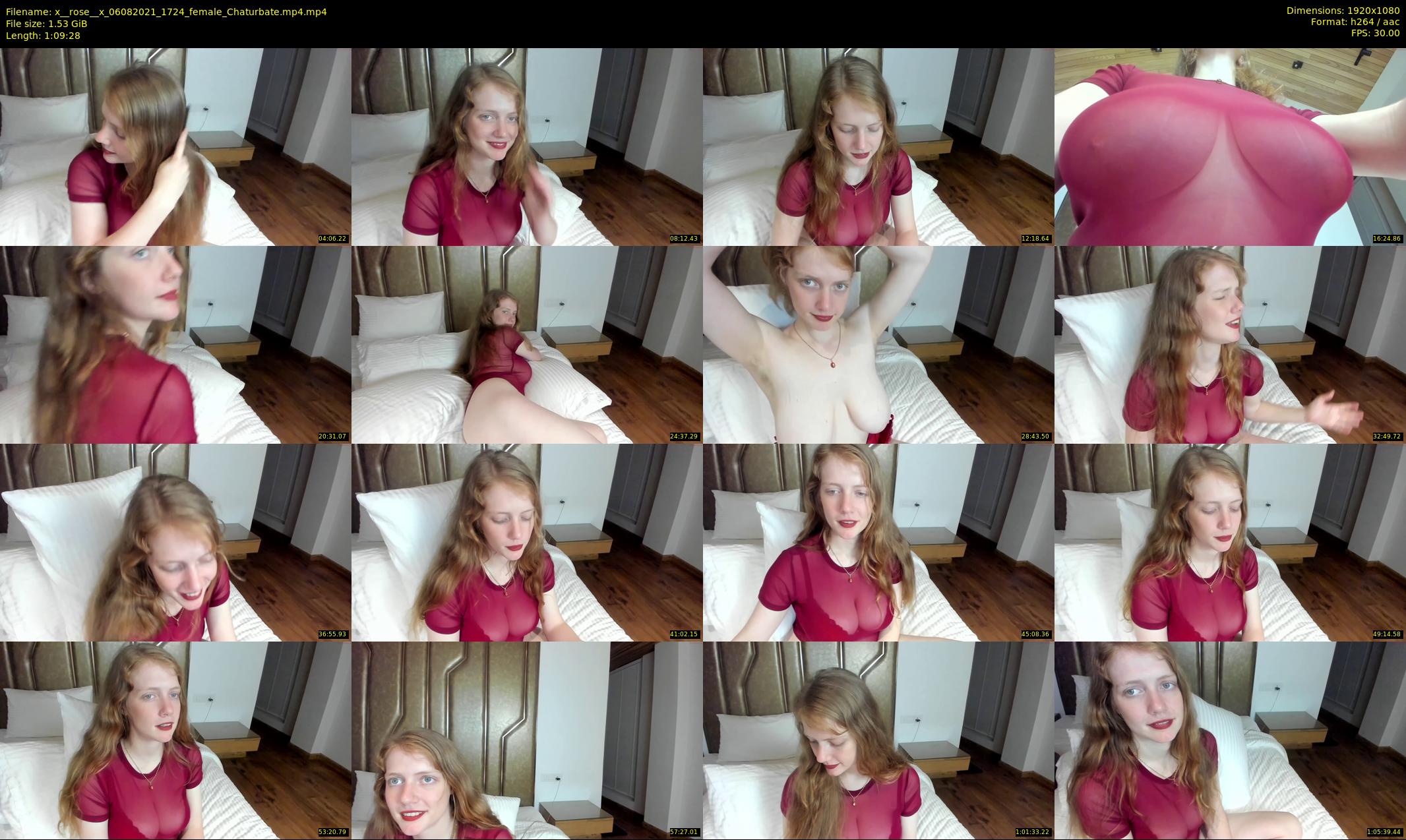 x__rose__x — 70 minute Chaturbate female cam show recording, 1080p, Aug 6, 2021