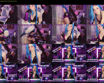 yourcutewaifu — 54 minute Chaturbate female cam show recording, 1080p, Aug 6, 2021